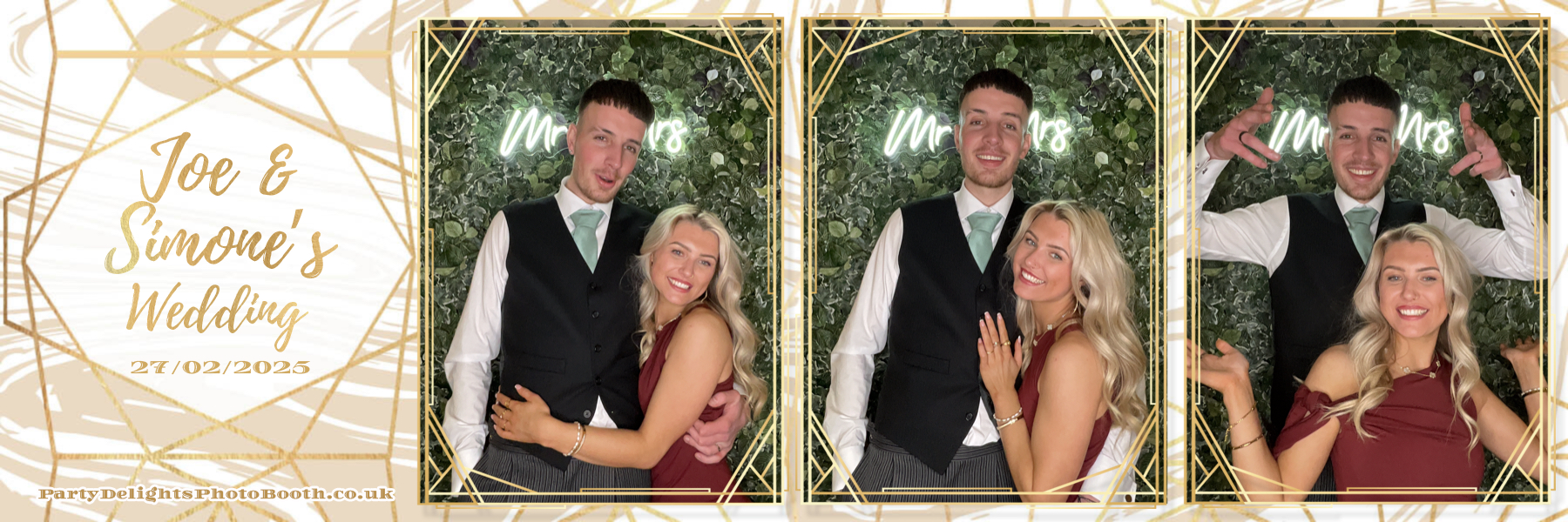 Joseph and Simones Wedding | View more photos from the event at gallery.partydelightsphotobooth.co.uk/u/PartyDelightsPhotoBooth/Joseph-and-Simones-Wedding