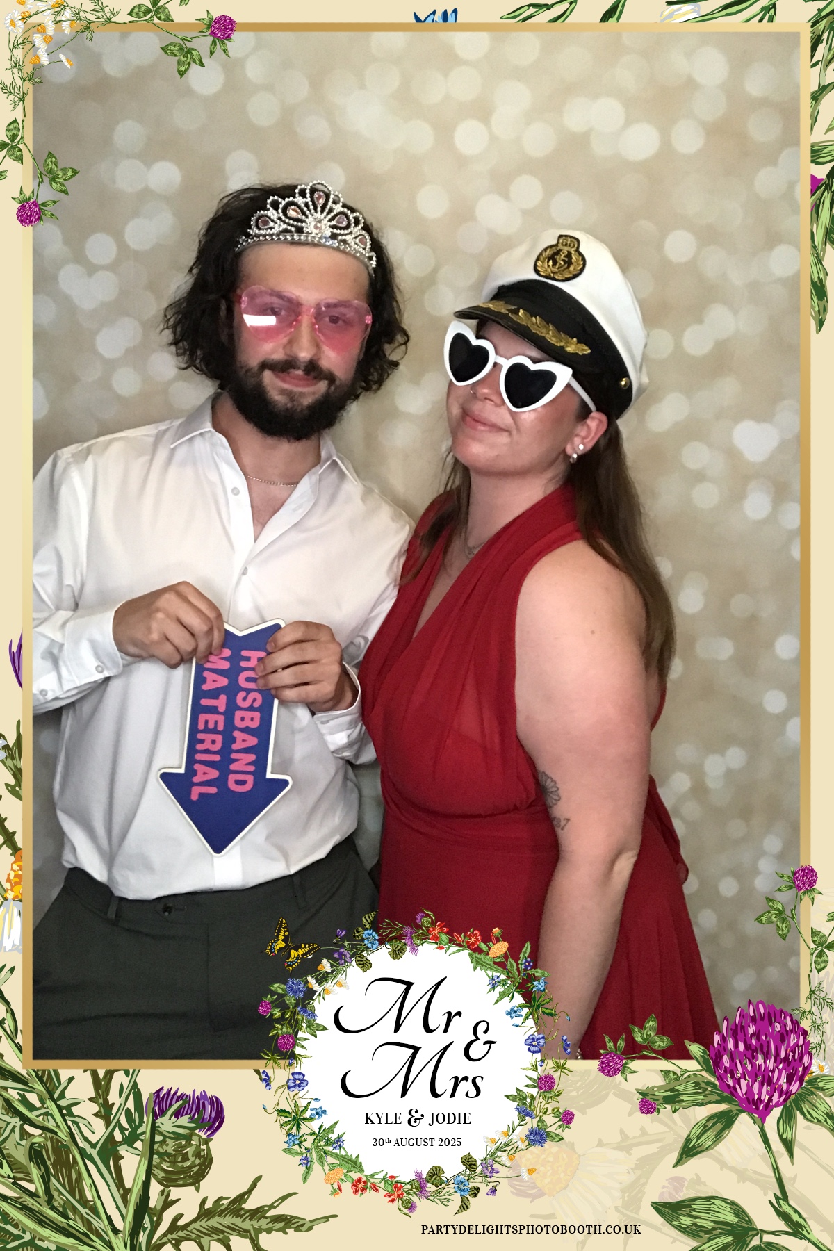Kyle and Jodies Wedding | View more photos from the event at gallery.partydelightsphotobooth.co.uk/u/PartyDelightsPhotoBooth/Kyle-and-Jodies-Wedding