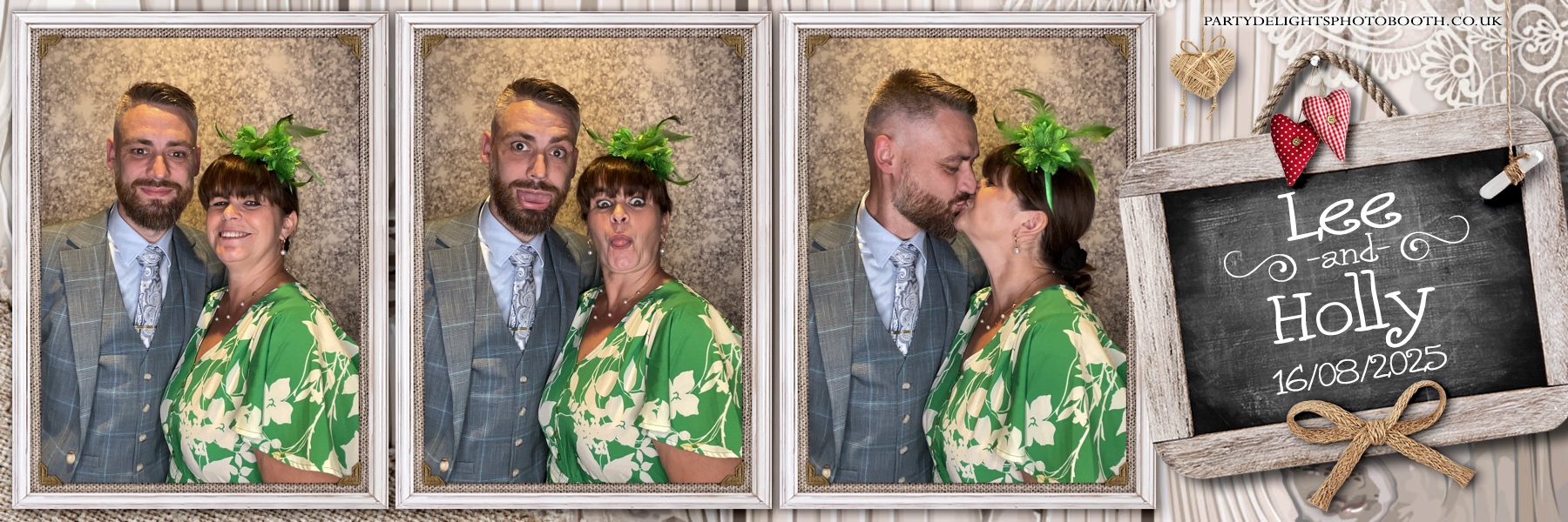 Lee & Holly's Wedding | View more photos from the event at gallery.partydelightsphotobooth.co.uk/u/PartyDelightsPhotoBooth/Lee-Hollys-Wedding