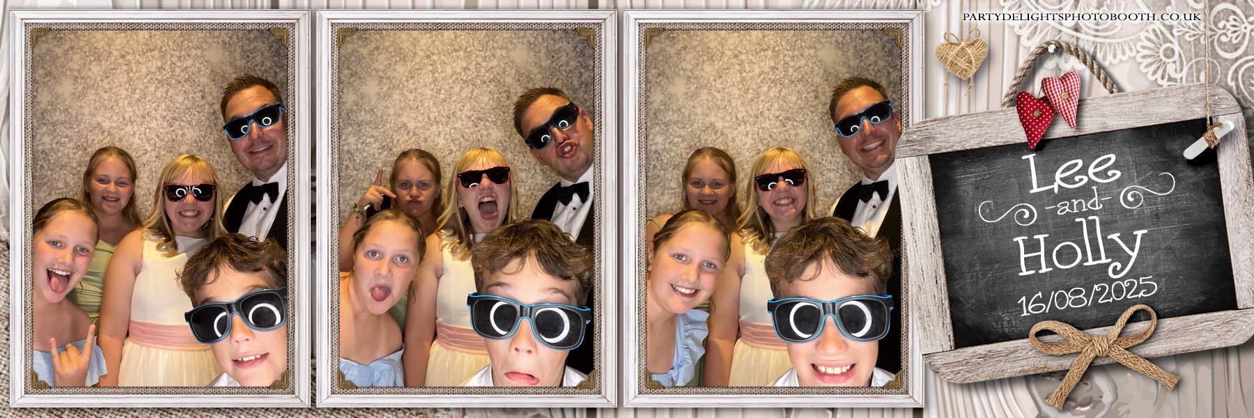 Lee & Holly's Wedding | View more photos from the event at gallery.partydelightsphotobooth.co.uk/u/PartyDelightsPhotoBooth/Lee-Hollys-Wedding