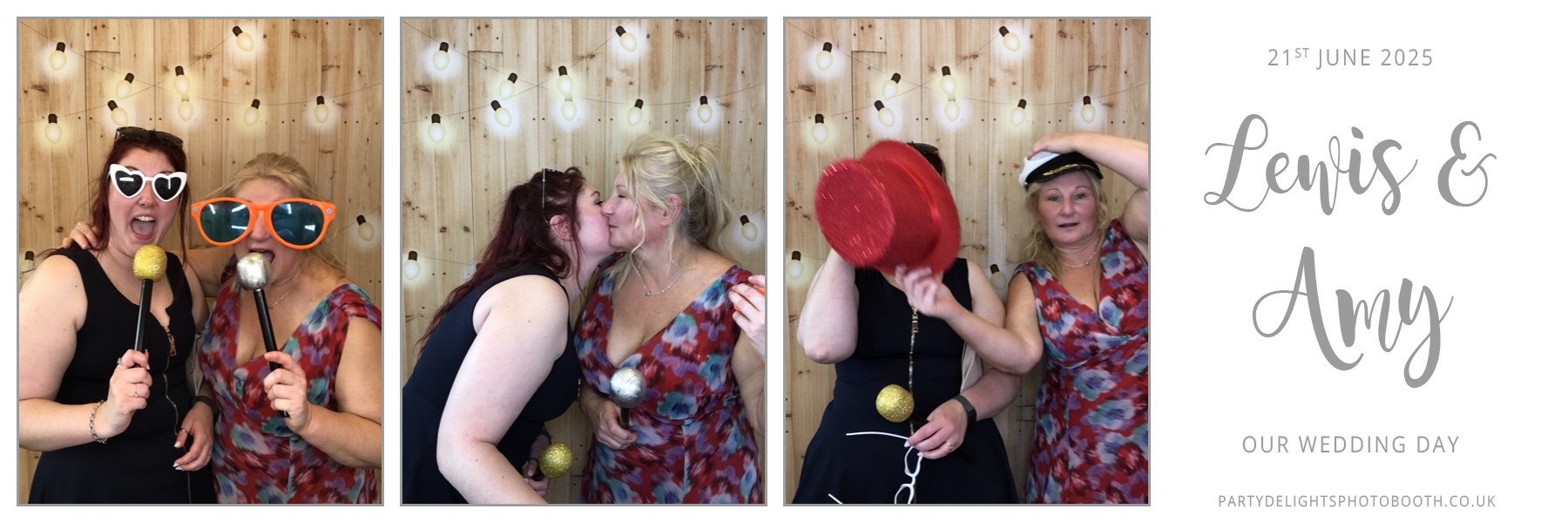 Lewis and Amy's Wedding | View more photos from the event at gallery.partydelightsphotobooth.co.uk/u/PartyDelightsPhotoBooth/Lewis-and-Amys-Wedding