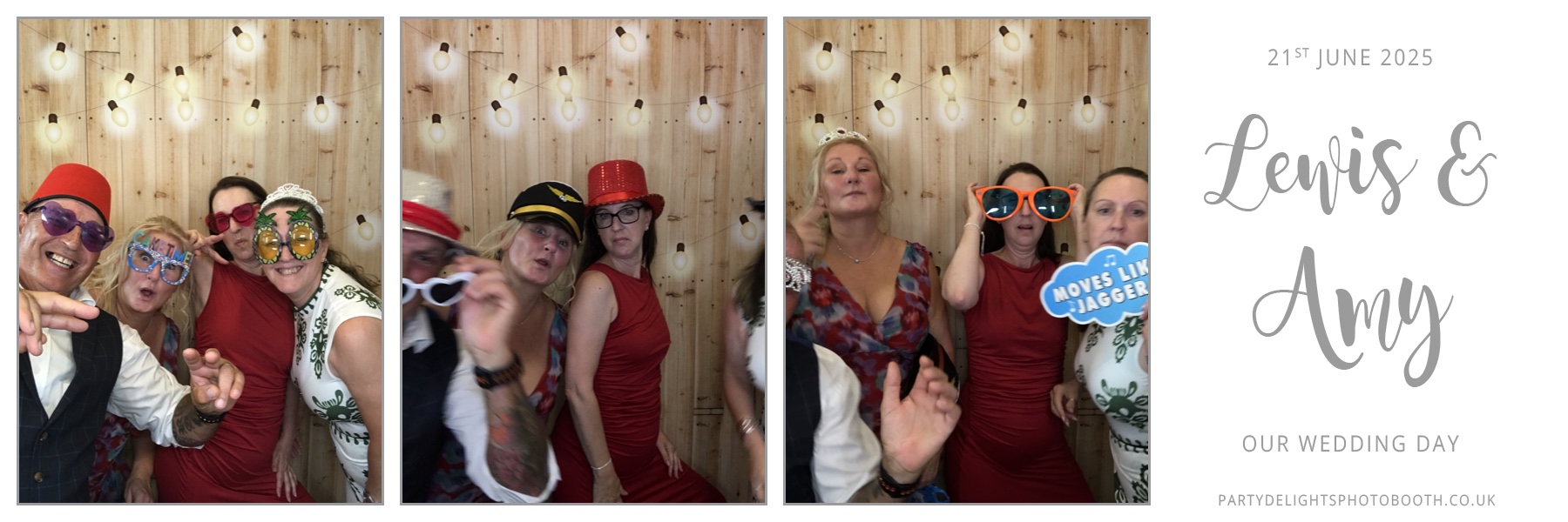 Lewis and Amy's Wedding | View more photos from the event at gallery.partydelightsphotobooth.co.uk/u/PartyDelightsPhotoBooth/Lewis-and-Amys-Wedding