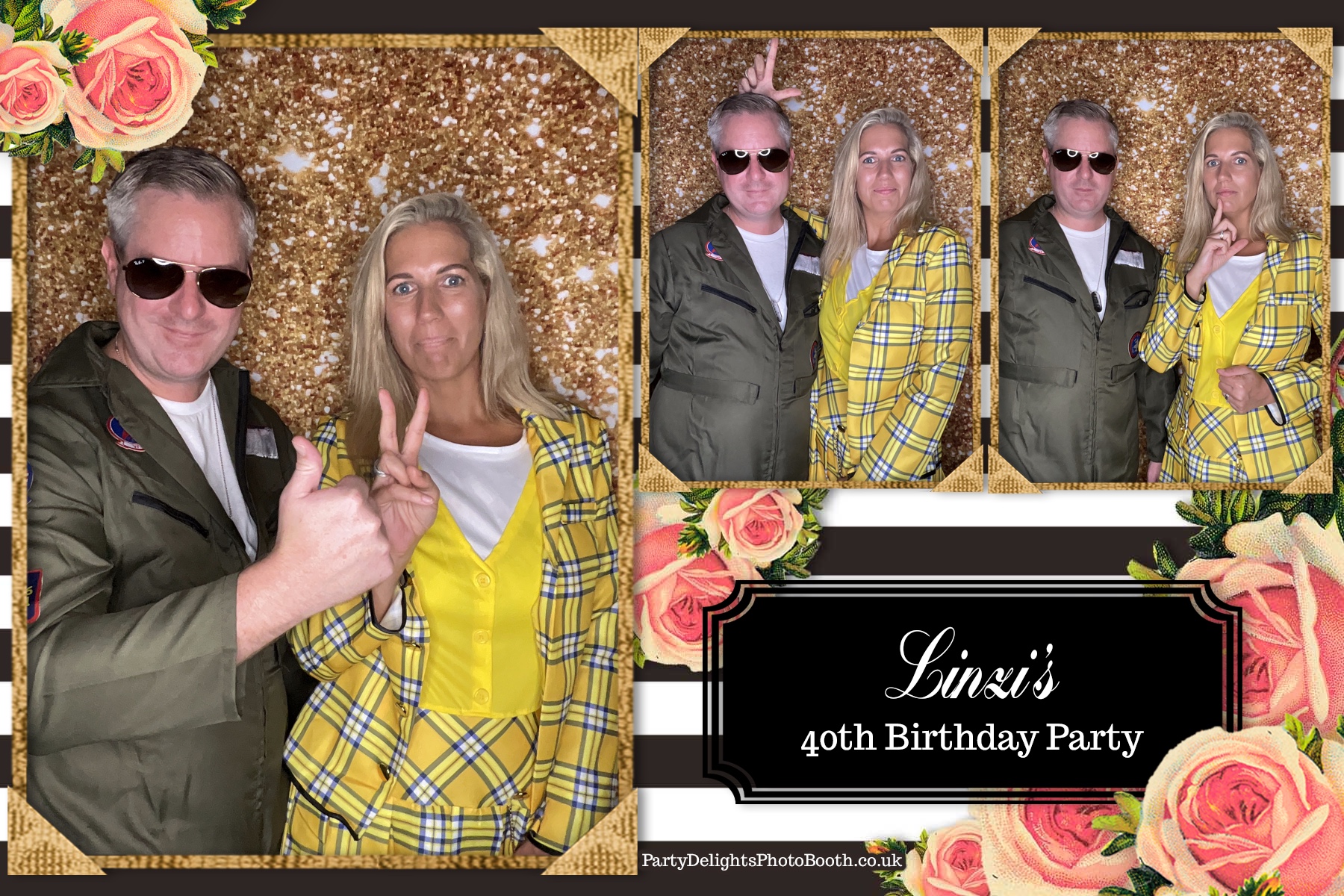Linzis 40th birthday | View more photos from the event at gallery.partydelightsphotobooth.co.uk/u/PartyDelightsPhotoBooth/Linzis-40th-birthday