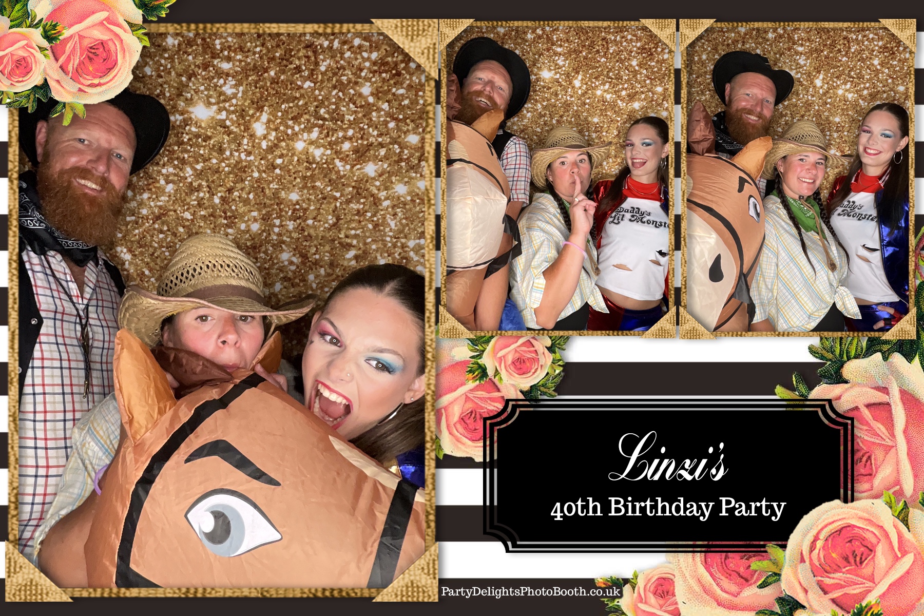 Linzis 40th birthday | View more photos from the event at gallery.partydelightsphotobooth.co.uk/u/PartyDelightsPhotoBooth/Linzis-40th-birthday