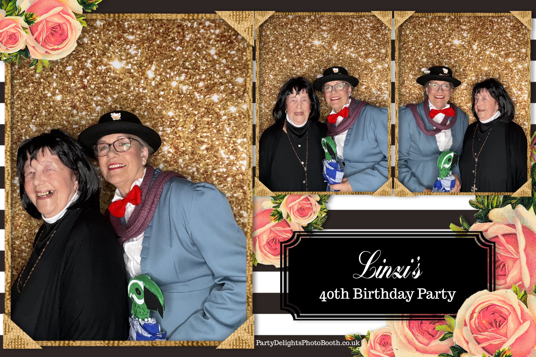 Linzis 40th birthday | View more photos from the event at gallery.partydelightsphotobooth.co.uk/u/PartyDelightsPhotoBooth/Linzis-40th-birthday