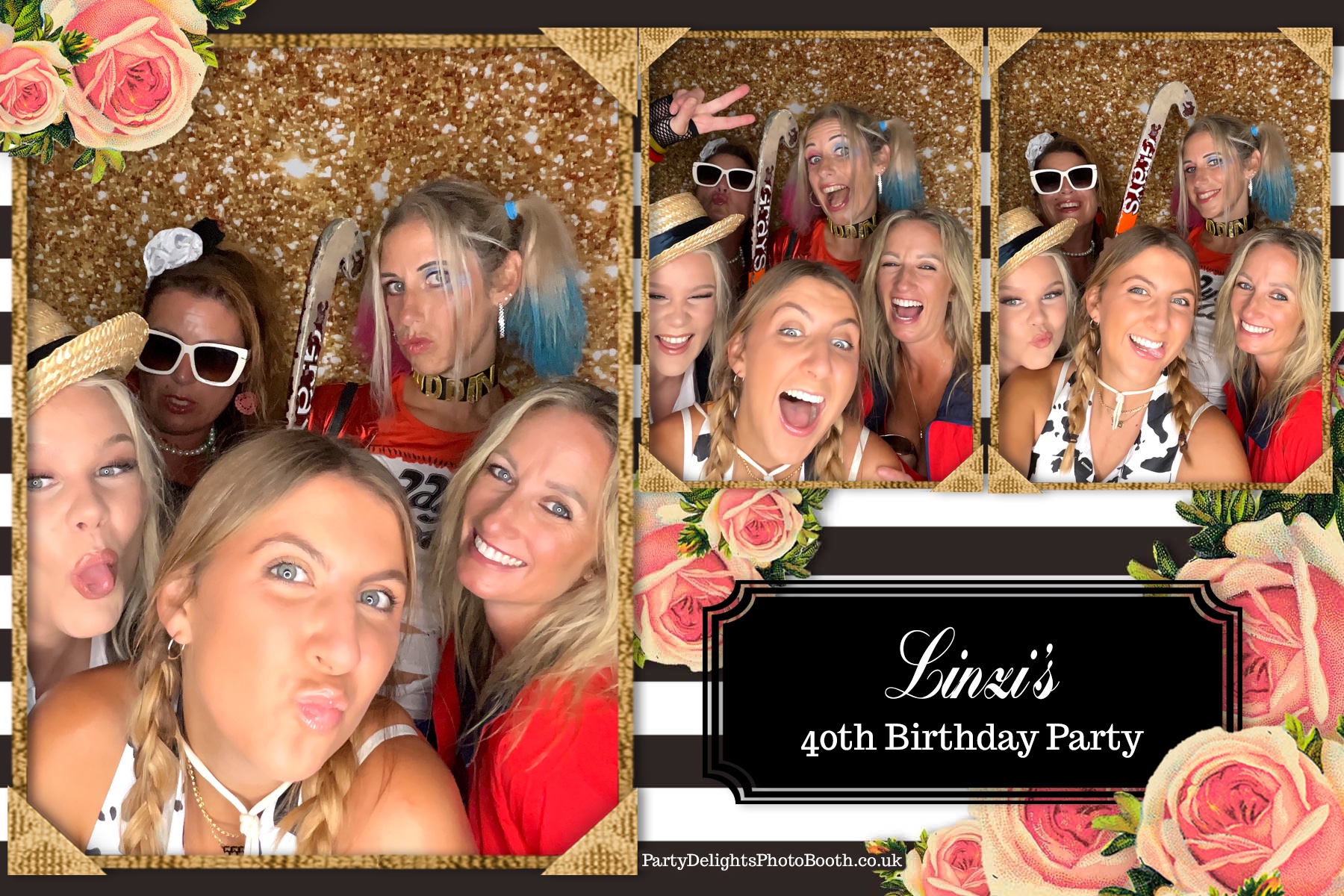 Linzis 40th birthday | View more photos from the event at gallery.partydelightsphotobooth.co.uk/u/PartyDelightsPhotoBooth/Linzis-40th-birthday