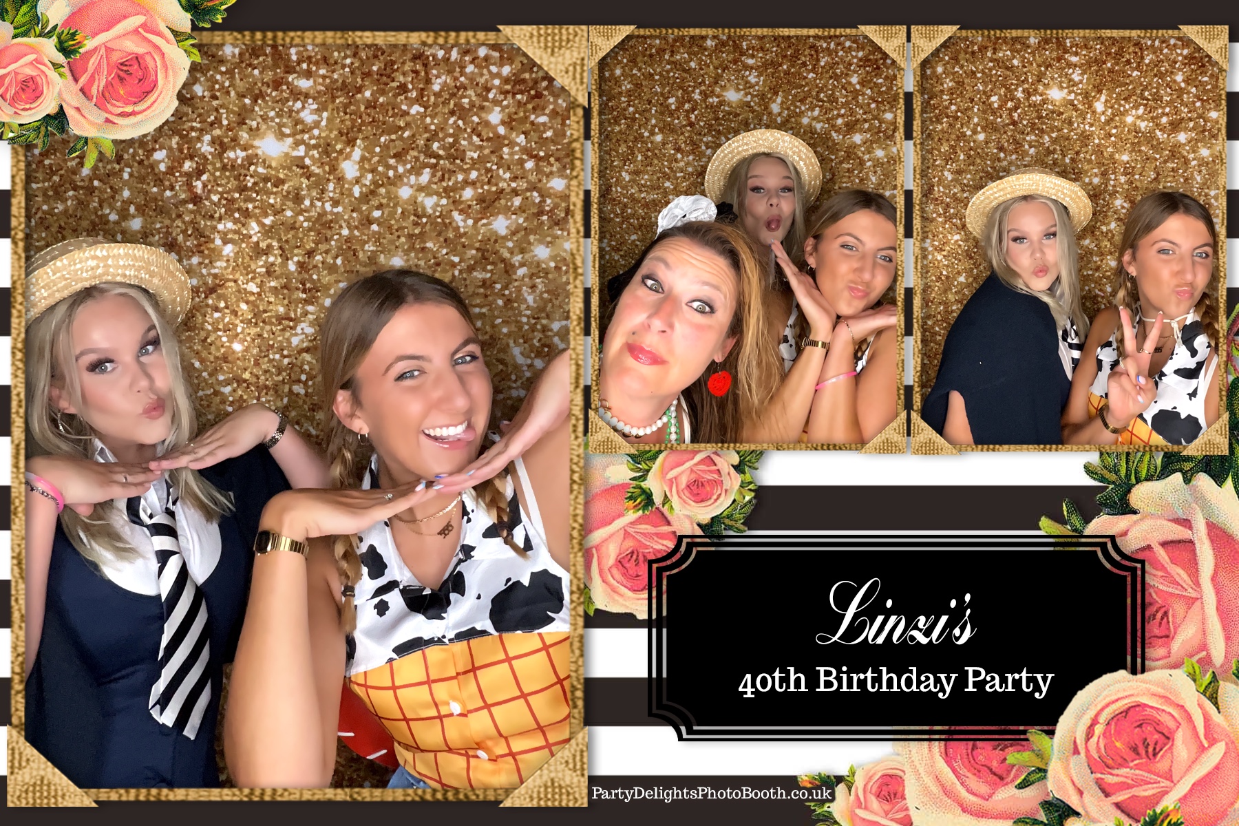 Linzis 40th birthday | View more photos from the event at gallery.partydelightsphotobooth.co.uk/u/PartyDelightsPhotoBooth/Linzis-40th-birthday