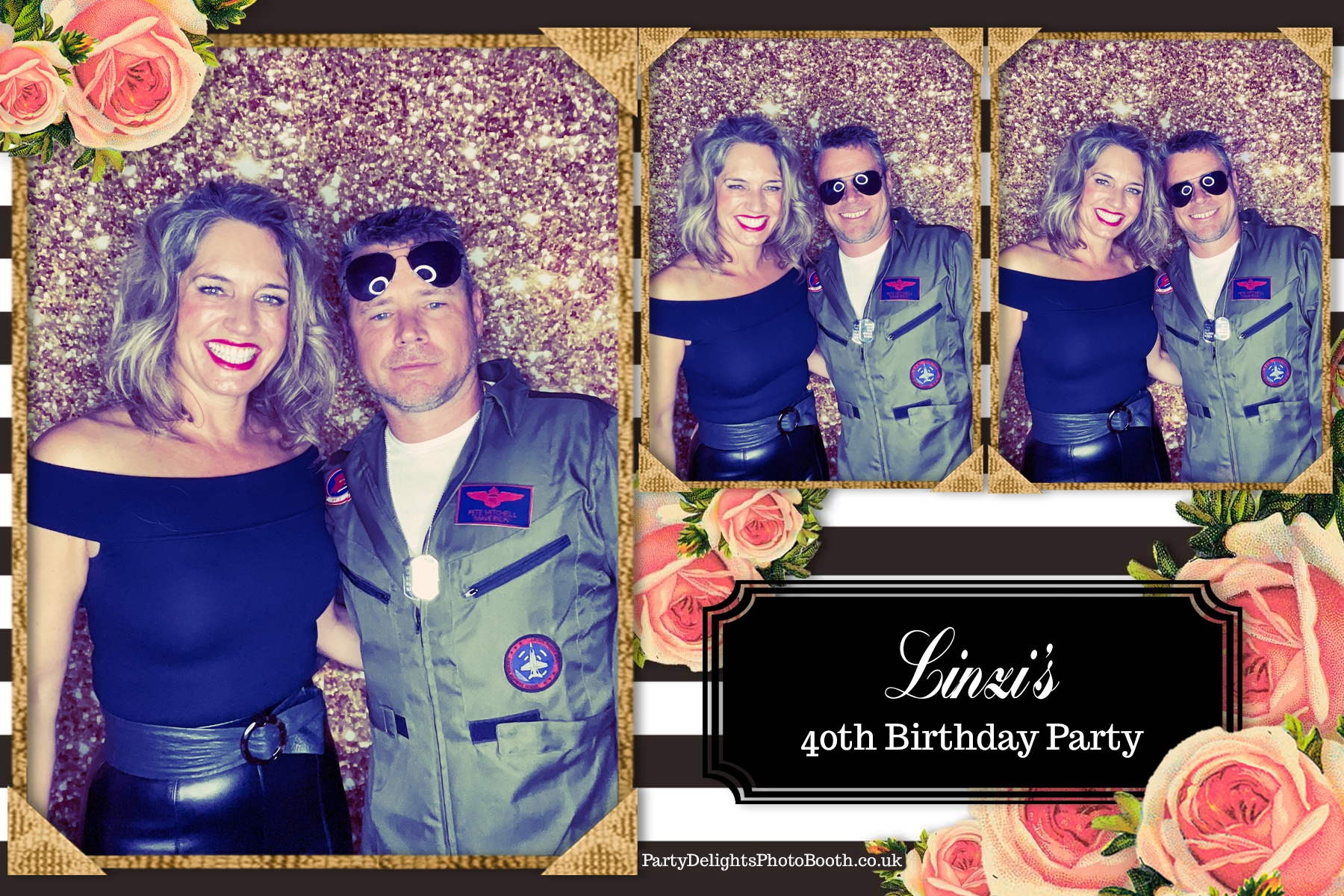 Linzis 40th birthday | View more photos from the event at gallery.partydelightsphotobooth.co.uk/u/PartyDelightsPhotoBooth/Linzis-40th-birthday