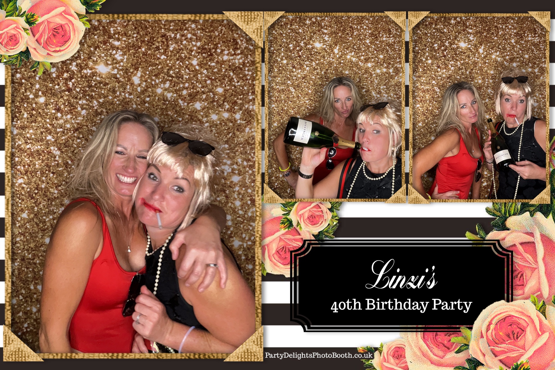 Linzis 40th birthday | View more photos from the event at gallery.partydelightsphotobooth.co.uk/u/PartyDelightsPhotoBooth/Linzis-40th-birthday