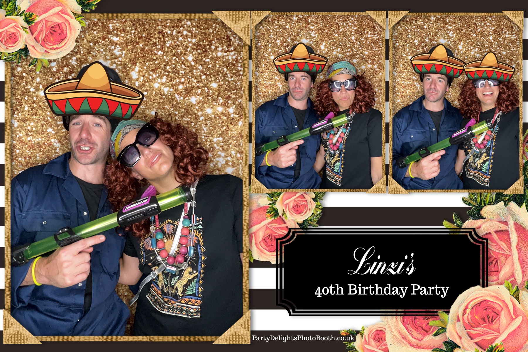 Linzis 40th birthday | View more photos from the event at gallery.partydelightsphotobooth.co.uk/u/PartyDelightsPhotoBooth/Linzis-40th-birthday