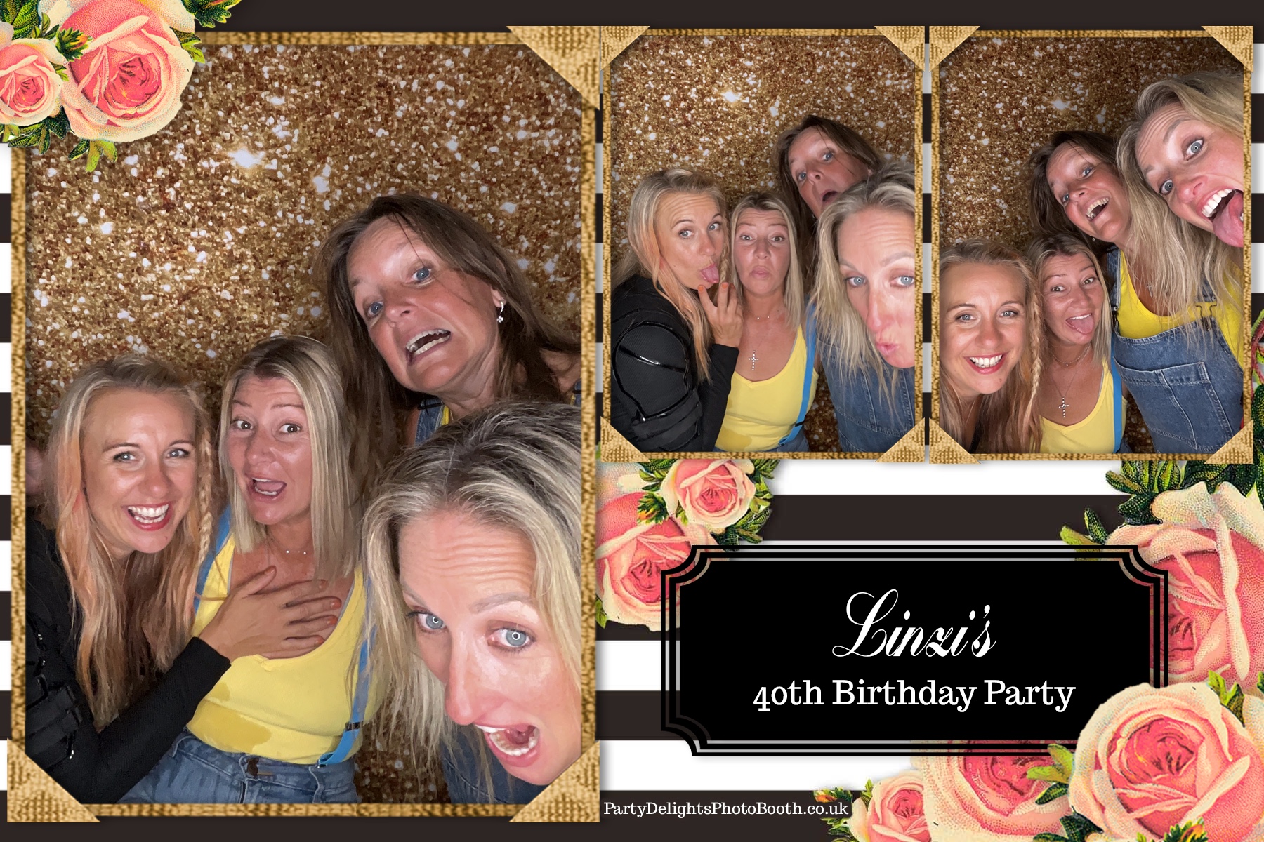 Linzis 40th birthday | View more photos from the event at gallery.partydelightsphotobooth.co.uk/u/PartyDelightsPhotoBooth/Linzis-40th-birthday