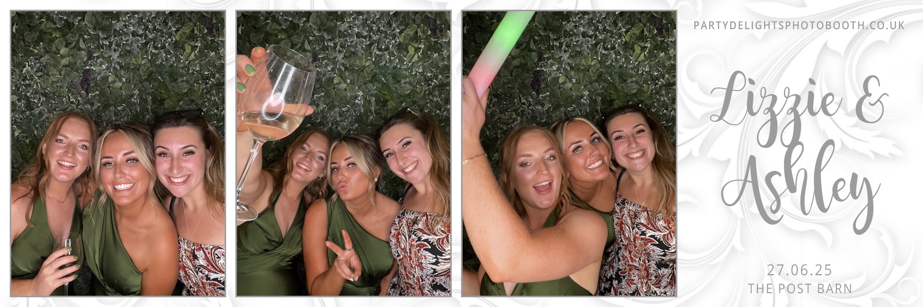 Lizzie and Ashley's Wedding | View more photos from the event at gallery.partydelightsphotobooth.co.uk/u/PartyDelightsPhotoBooth/Lizzie-and-Ashleys-Wedding