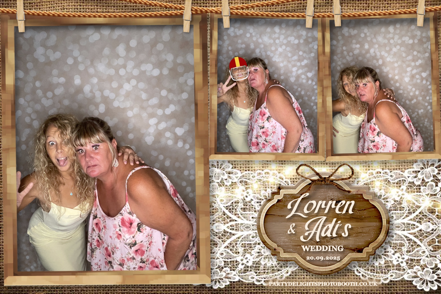 Lorren & Adi’s wedding | View more photos from the event at gallery.partydelightsphotobooth.co.uk/u/PartyDelightsPhotoBooth/Lorren-Adi’s-wedding