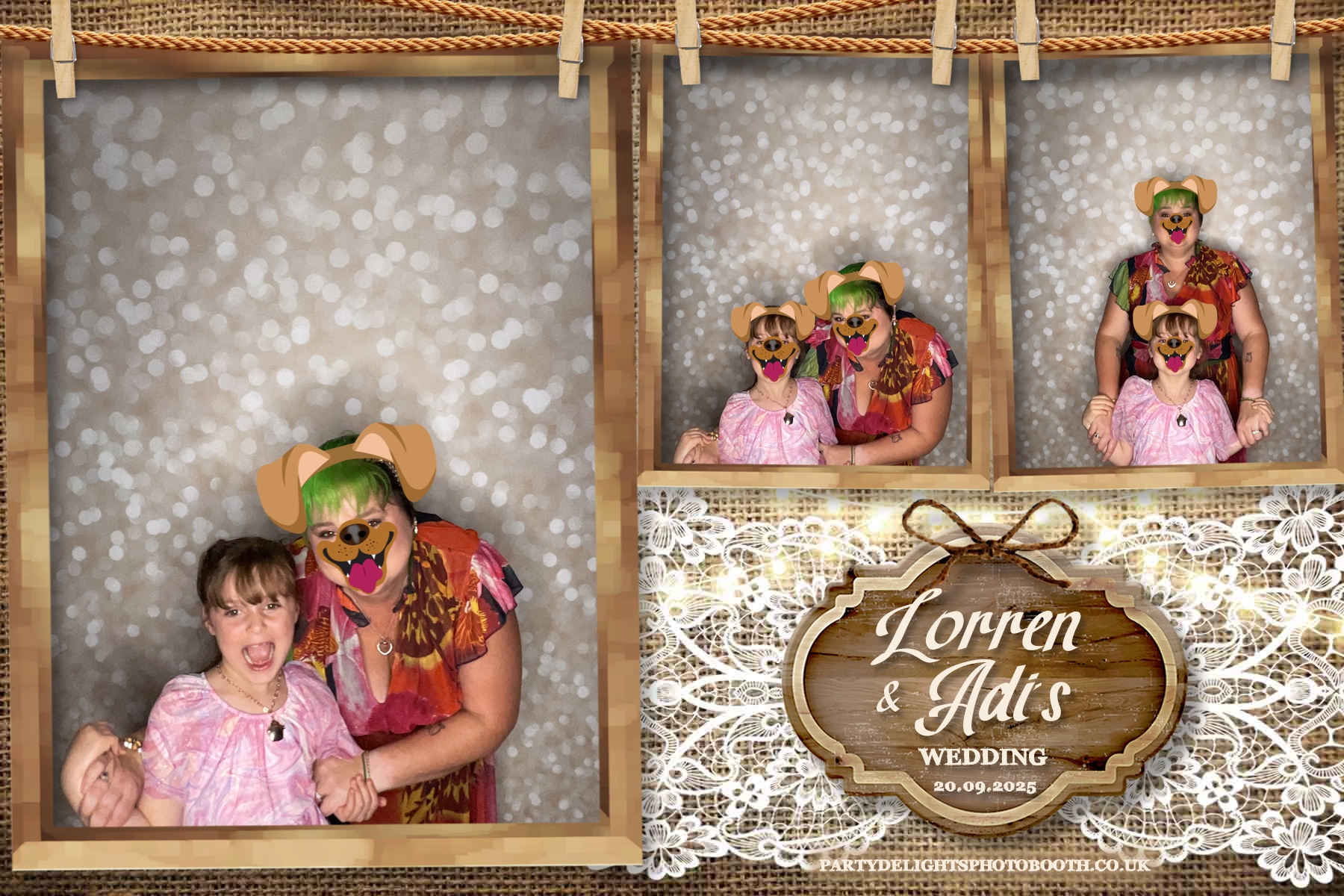 Lorren & Adi’s wedding | View more photos from the event at gallery.partydelightsphotobooth.co.uk/u/PartyDelightsPhotoBooth/Lorren-Adi’s-wedding
