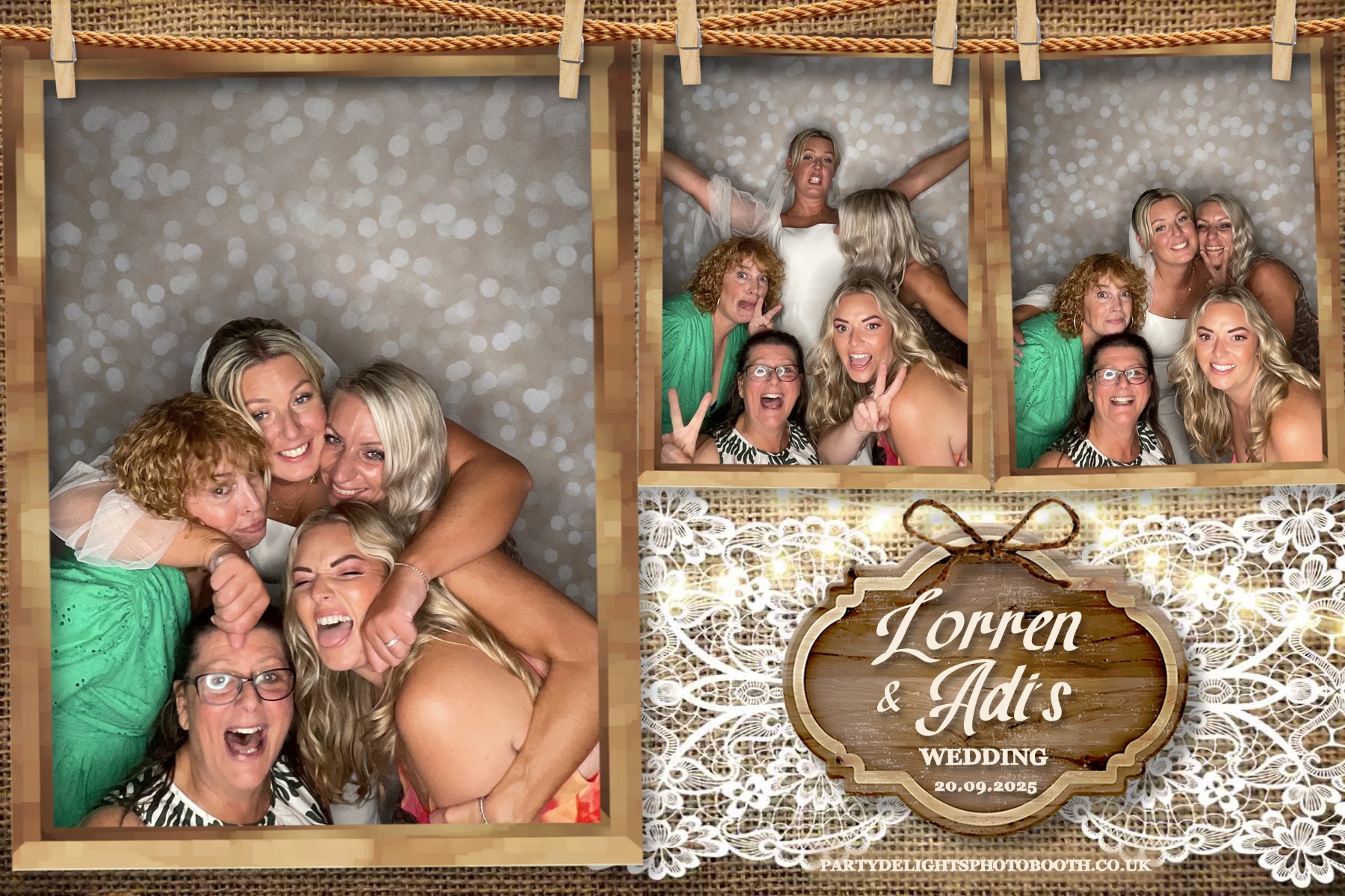 Lorren & Adi’s wedding | View more photos from the event at gallery.partydelightsphotobooth.co.uk/u/PartyDelightsPhotoBooth/Lorren-Adi’s-wedding