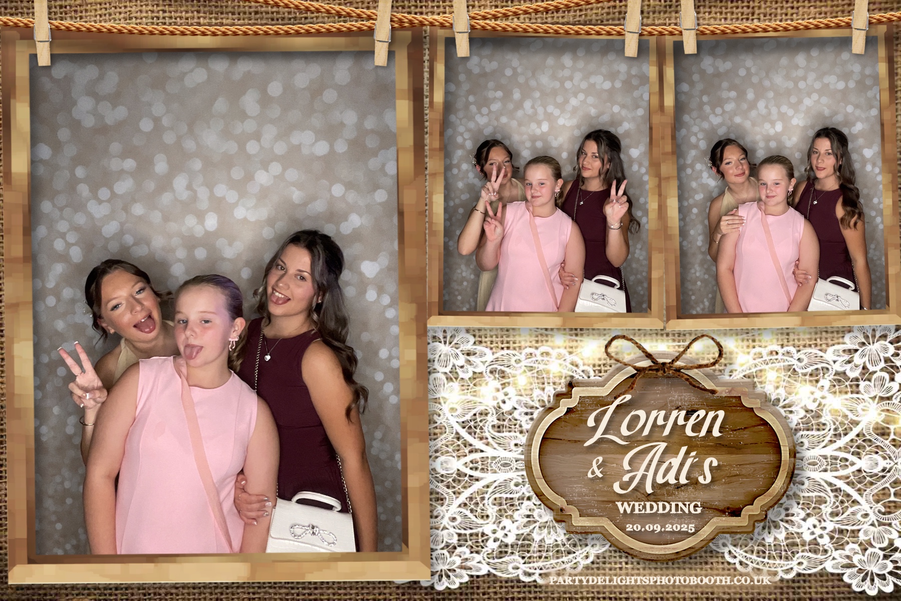 Lorren & Adi’s wedding | View more photos from the event at gallery.partydelightsphotobooth.co.uk/u/PartyDelightsPhotoBooth/Lorren-Adi’s-wedding