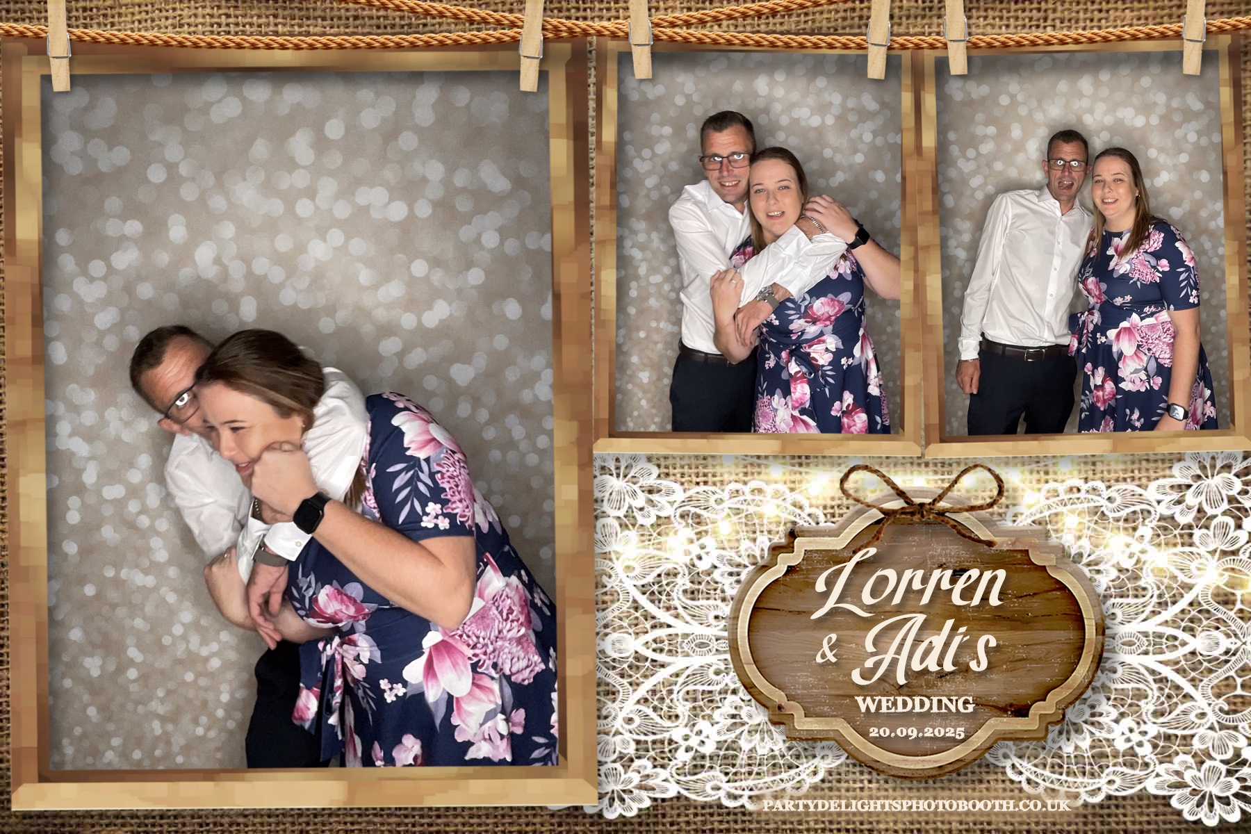 Lorren & Adi’s wedding | View more photos from the event at gallery.partydelightsphotobooth.co.uk/u/PartyDelightsPhotoBooth/Lorren-Adi’s-wedding