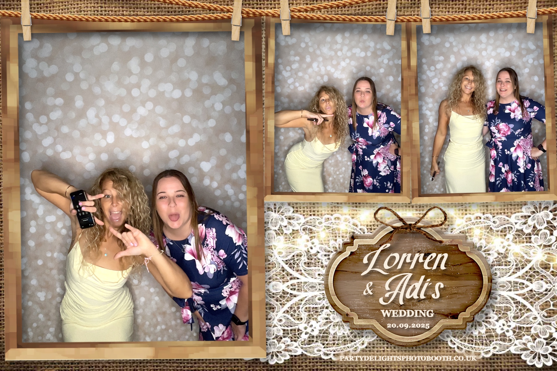 Lorren & Adi’s wedding | View more photos from the event at gallery.partydelightsphotobooth.co.uk/u/PartyDelightsPhotoBooth/Lorren-Adi’s-wedding