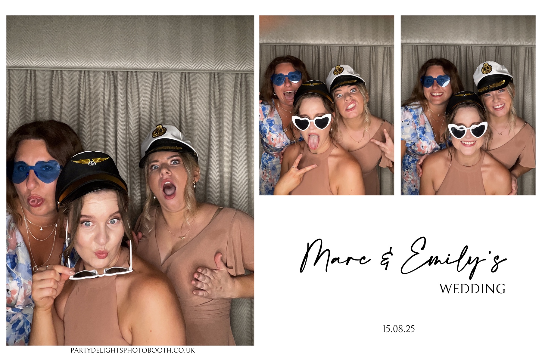 Marc and Emily's wedding | View more photos from the event at gallery.partydelightsphotobooth.co.uk/u/PartyDelightsPhotoBooth/Marc-and-Emilys-wedding