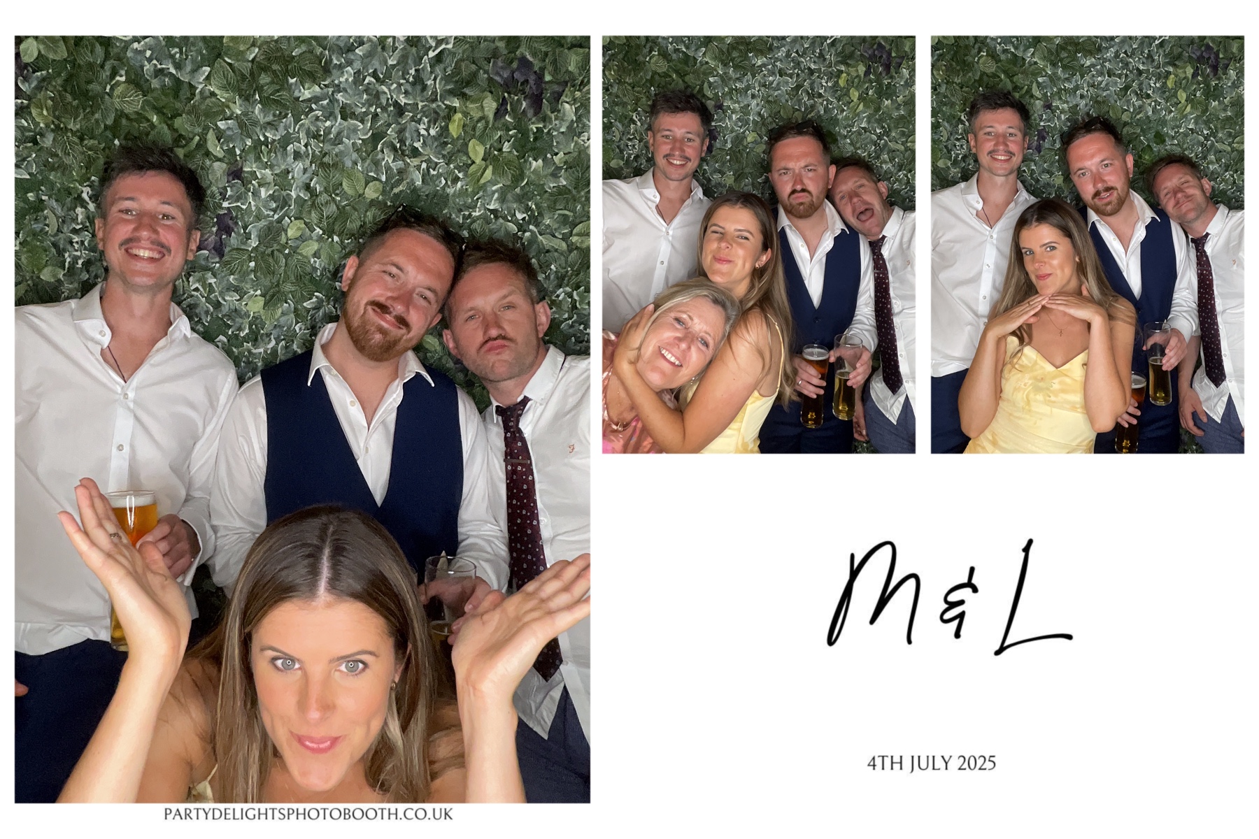 Mark and Lorelle's Wedding | View more photos from the event at gallery.partydelightsphotobooth.co.uk/u/PartyDelightsPhotoBooth/Mark-and-Lorelles-Wedding