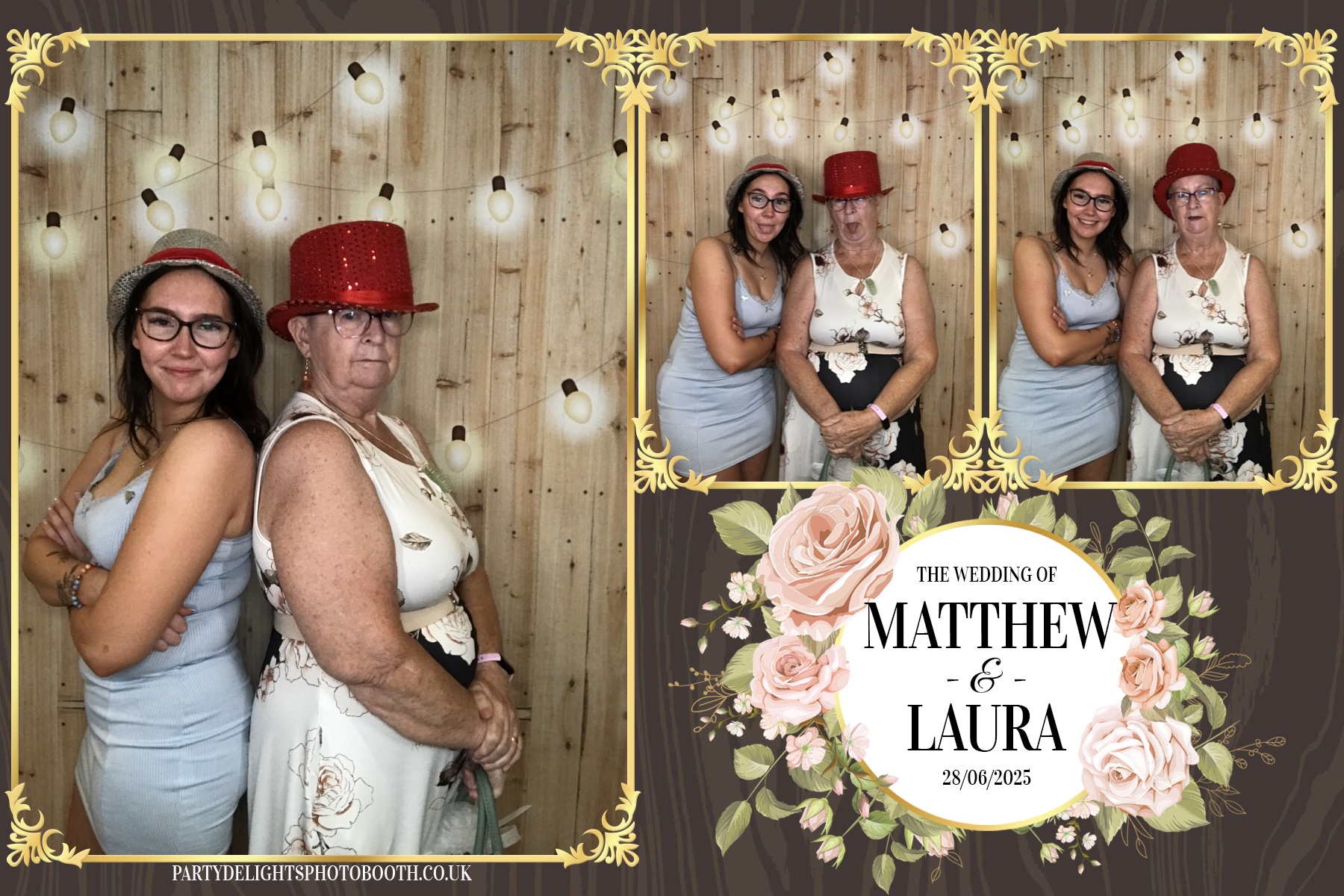 Matthew & Laura's Wedding | View more photos from the event at gallery.partydelightsphotobooth.co.uk/u/PartyDelightsPhotoBooth/Matthew-Lauras-Wedding