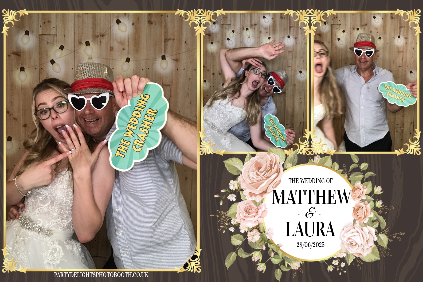 Matthew & Laura's Wedding | View more photos from the event at gallery.partydelightsphotobooth.co.uk/u/PartyDelightsPhotoBooth/Matthew-Lauras-Wedding
