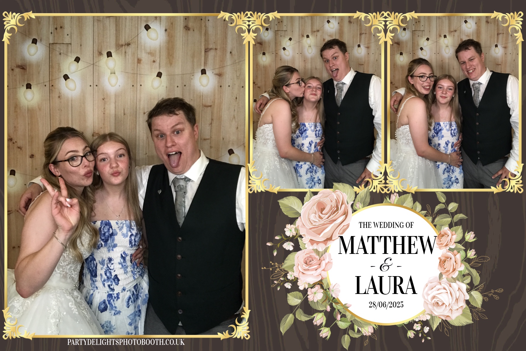 Matthew & Laura's Wedding | View more photos from the event at gallery.partydelightsphotobooth.co.uk/u/PartyDelightsPhotoBooth/Matthew-Lauras-Wedding