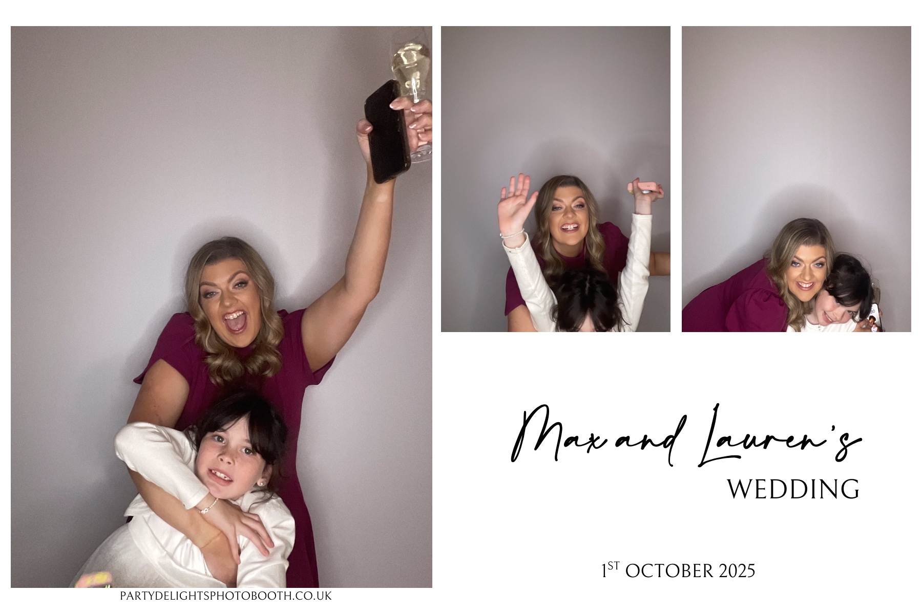 Max and Lauren’s wedding | View more photos from the event at gallery.partydelightsphotobooth.co.uk/u/PartyDelightsPhotoBooth/Max-and-Lauren’s-wedding