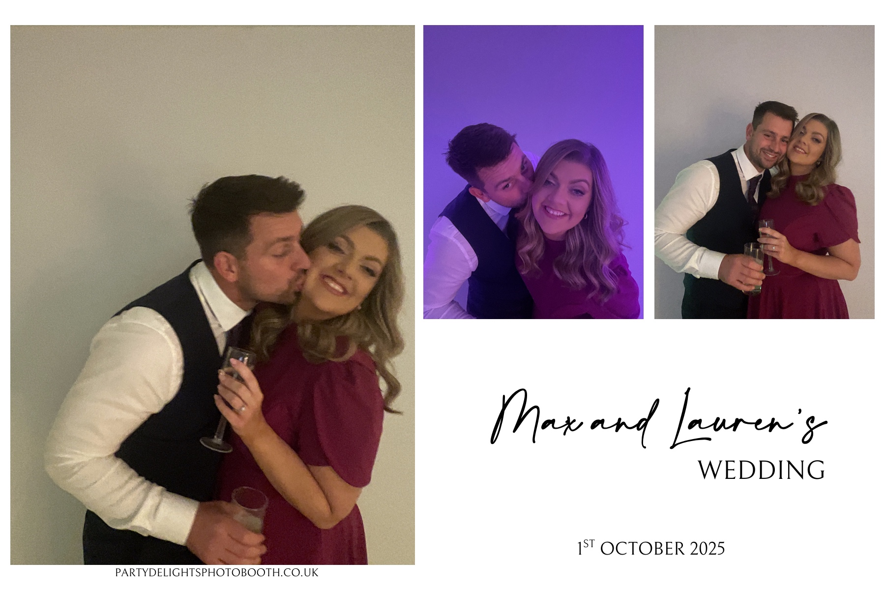 Max and Lauren’s wedding | View more photos from the event at gallery.partydelightsphotobooth.co.uk/u/PartyDelightsPhotoBooth/Max-and-Lauren’s-wedding