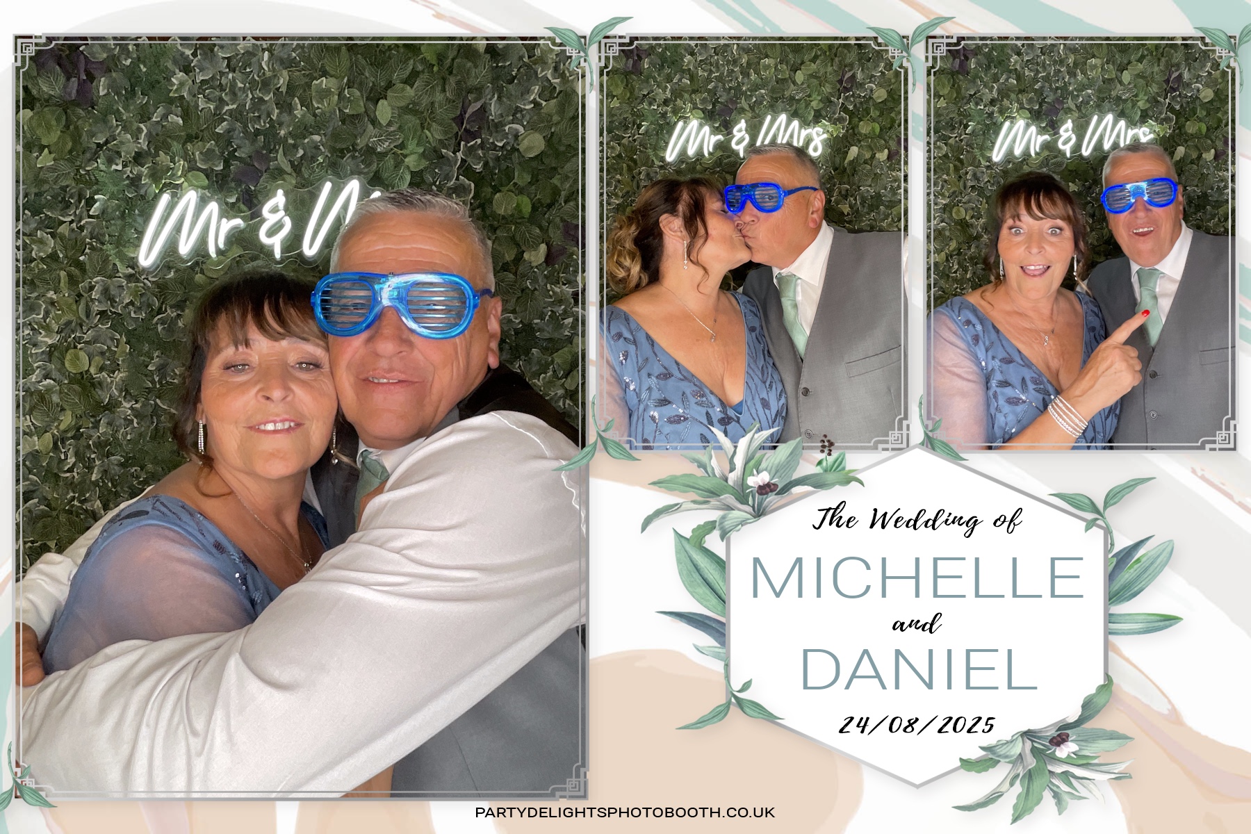 Michelle and Daniel's Wedding | View more photos from the event at gallery.partydelightsphotobooth.co.uk/u/PartyDelightsPhotoBooth/Michelle-and-Daniels-Wedding