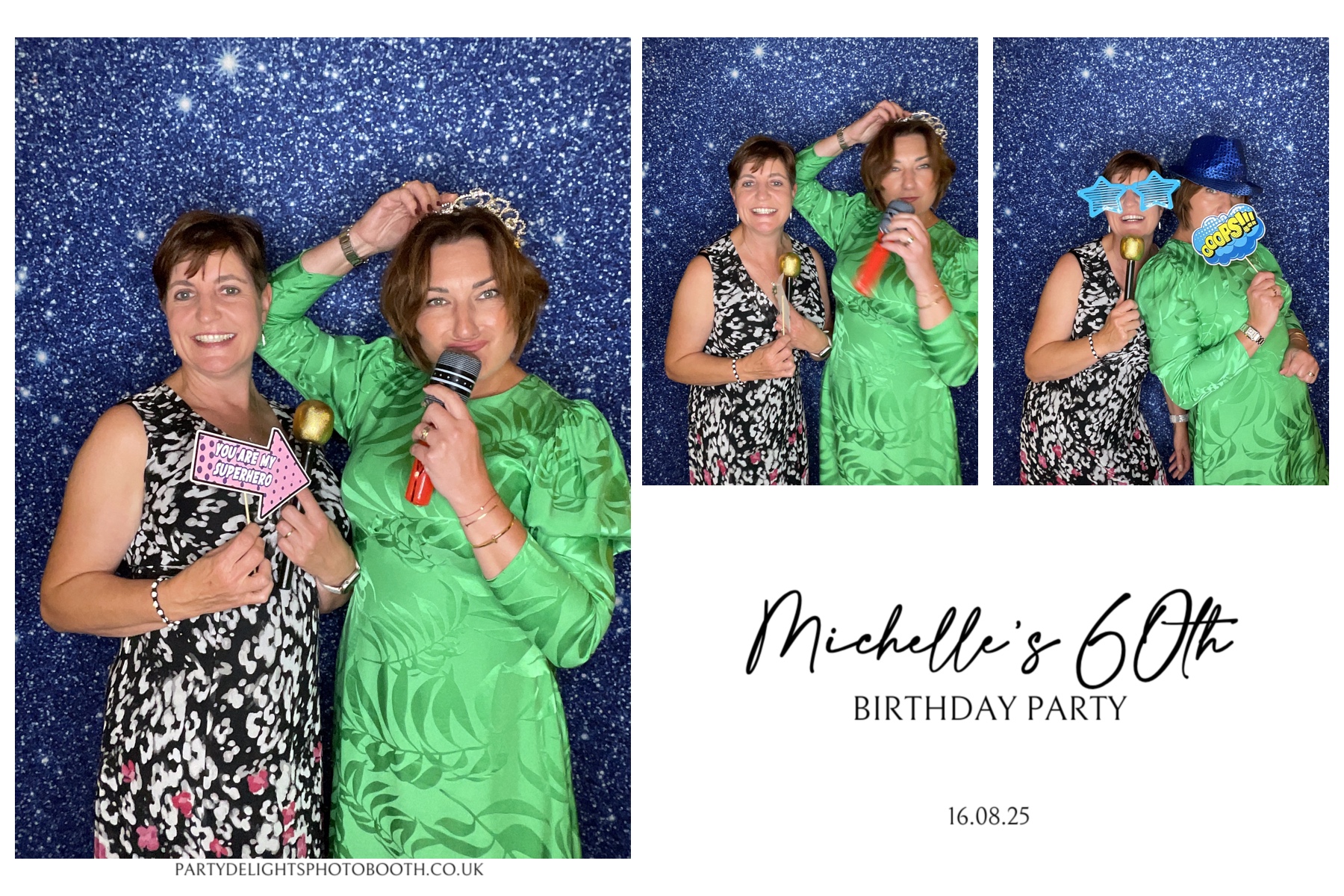 Michelle's 60th Birthday Party | View more photos from the event at gallery.partydelightsphotobooth.co.uk/u/PartyDelightsPhotoBooth/Michelles-60th-Birthday-Party