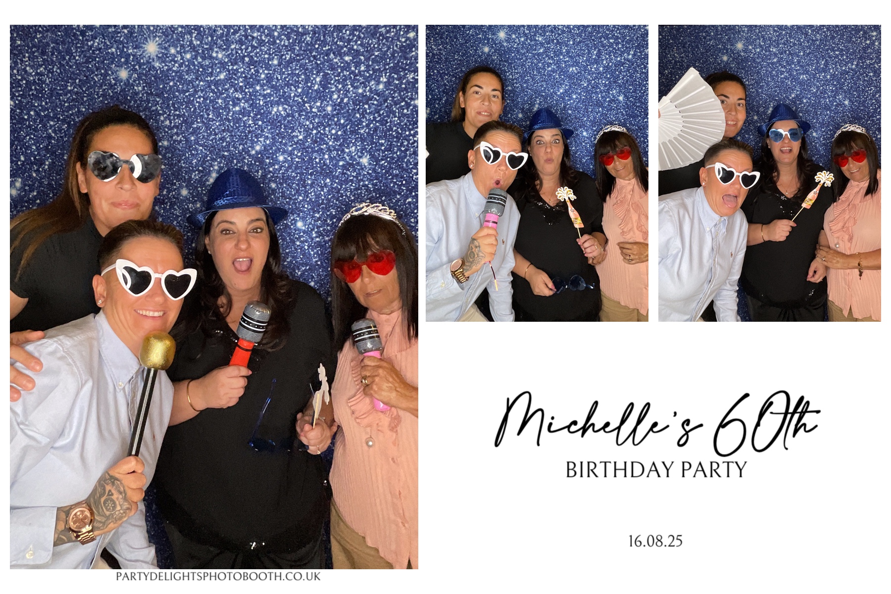 Michelle's 60th Birthday Party | View more photos from the event at gallery.partydelightsphotobooth.co.uk/u/PartyDelightsPhotoBooth/Michelles-60th-Birthday-Party