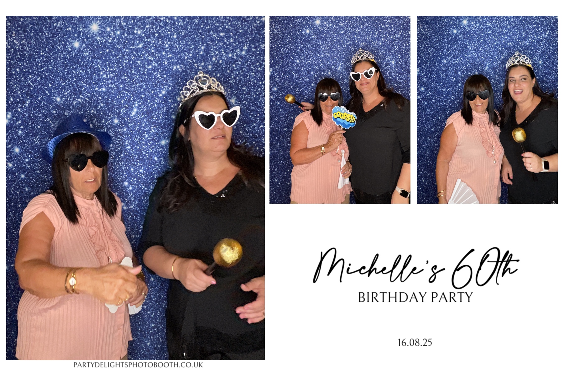 Michelle's 60th Birthday Party | View more photos from the event at gallery.partydelightsphotobooth.co.uk/u/PartyDelightsPhotoBooth/Michelles-60th-Birthday-Party