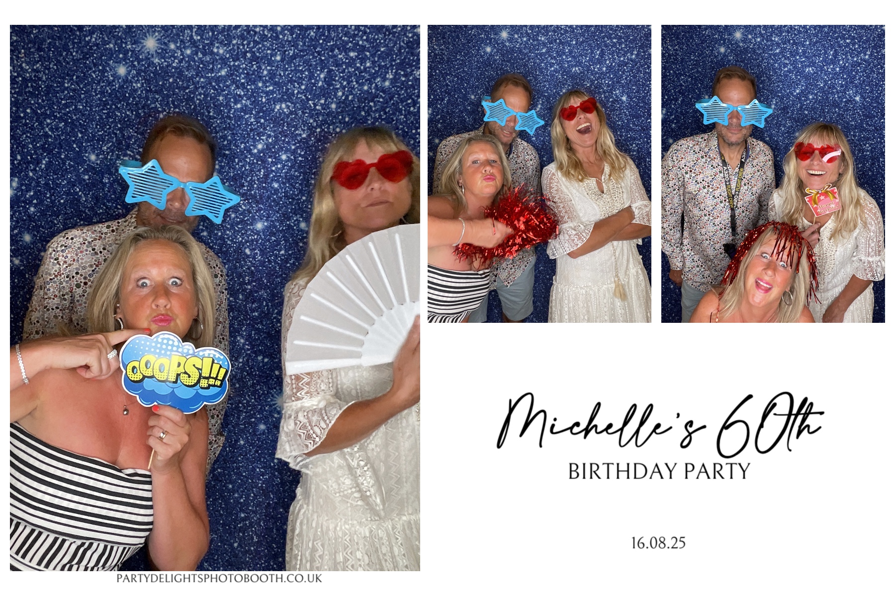 Michelle's 60th Birthday Party | View more photos from the event at gallery.partydelightsphotobooth.co.uk/u/PartyDelightsPhotoBooth/Michelles-60th-Birthday-Party