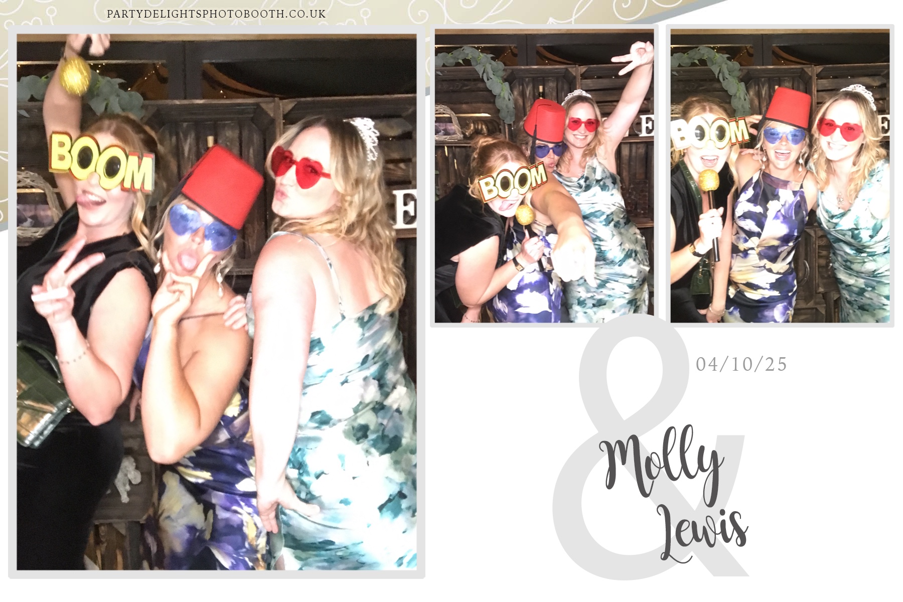 Molly & Lewis Wedding | View more photos from the event at gallery.partydelightsphotobooth.co.uk/u/PartyDelightsPhotoBooth/Molly-Lewis-Wedding