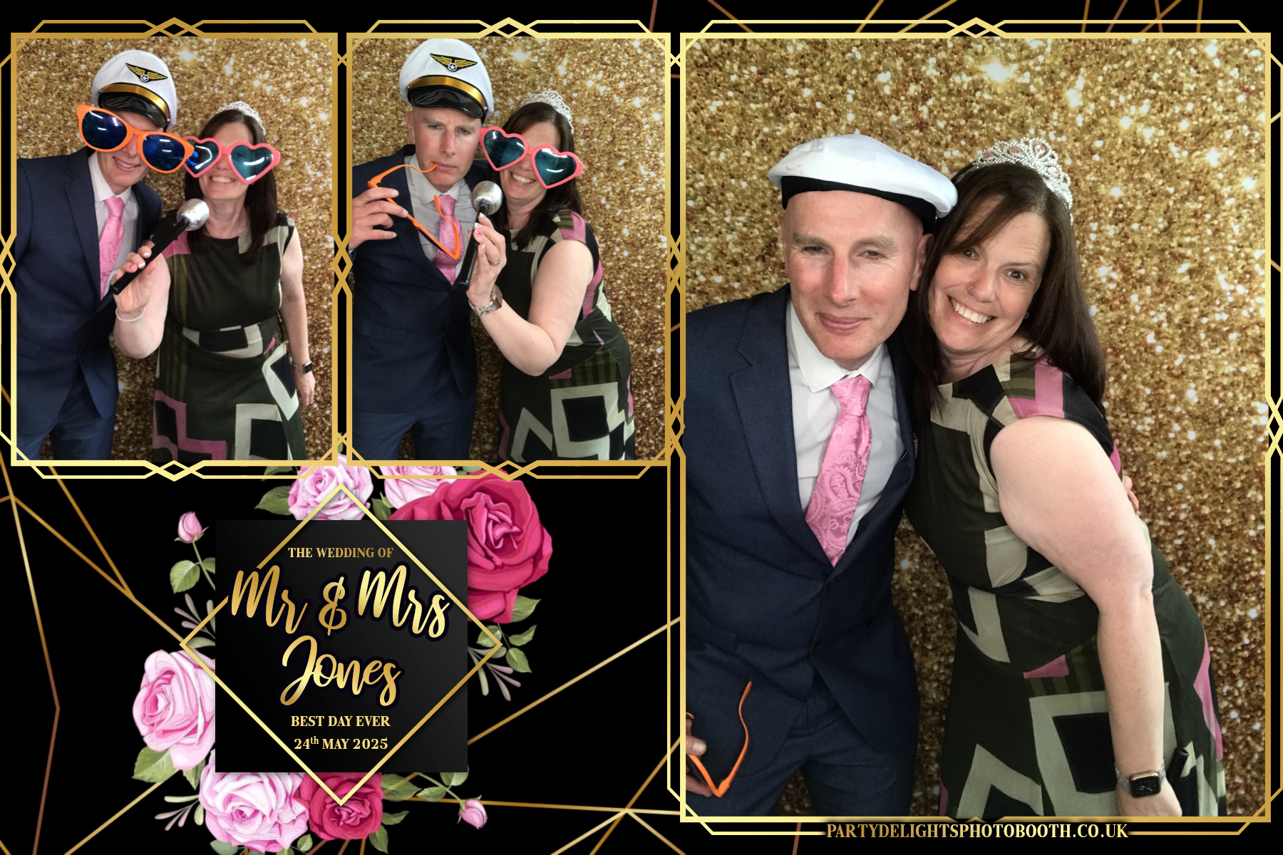 Mr & Mrs Jones Wedding | View more photos from the event at gallery.partydelightsphotobooth.co.uk/u/PartyDelightsPhotoBooth/Mr-Mrs-Jones-Wedding