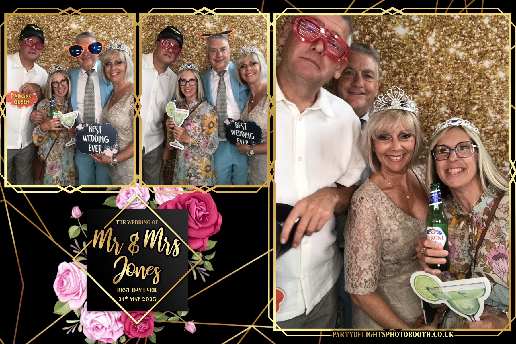 Mr & Mrs Jones Wedding | View more photos from the event at gallery.partydelightsphotobooth.co.uk/u/PartyDelightsPhotoBooth/Mr-Mrs-Jones-Wedding