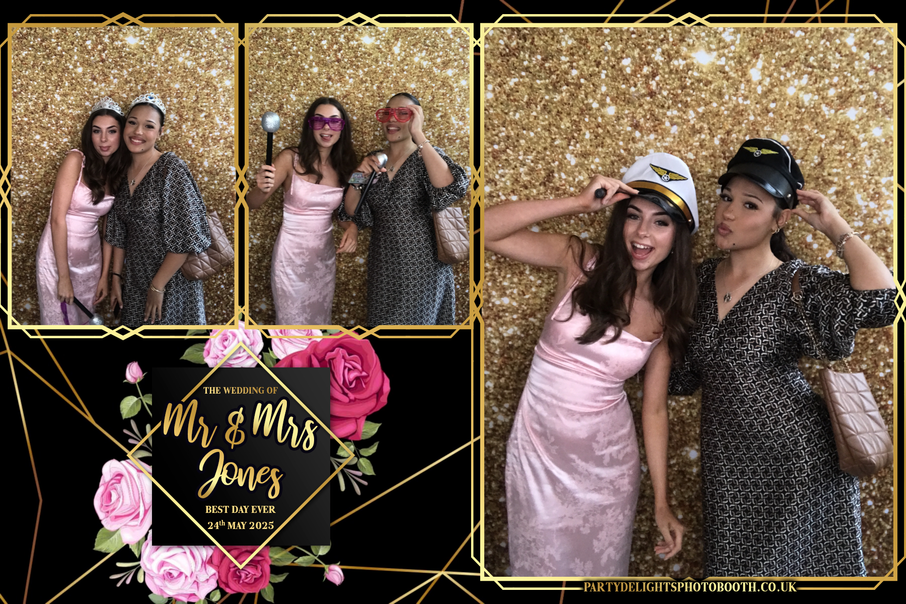 Mr & Mrs Jones Wedding | View more photos from the event at gallery.partydelightsphotobooth.co.uk/u/PartyDelightsPhotoBooth/Mr-Mrs-Jones-Wedding