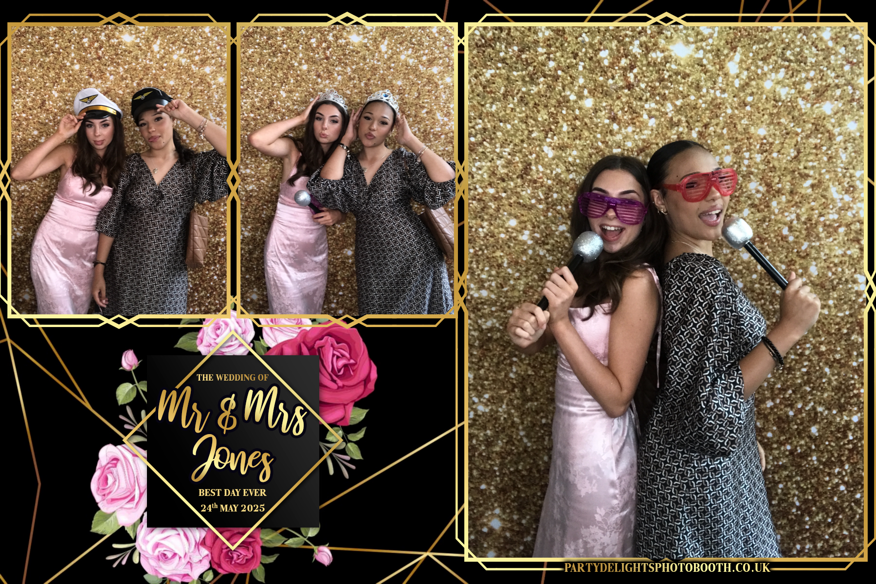 Mr & Mrs Jones Wedding | View more photos from the event at gallery.partydelightsphotobooth.co.uk/u/PartyDelightsPhotoBooth/Mr-Mrs-Jones-Wedding