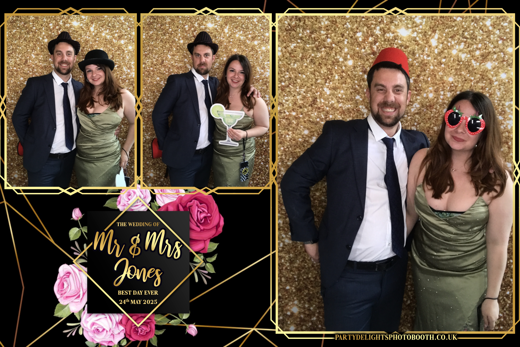 Mr & Mrs Jones Wedding | View more photos from the event at gallery.partydelightsphotobooth.co.uk/u/PartyDelightsPhotoBooth/Mr-Mrs-Jones-Wedding