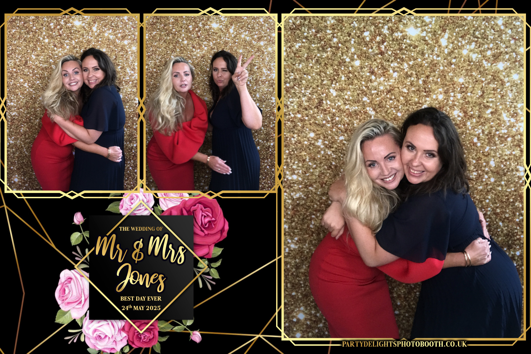 Mr & Mrs Jones Wedding | View more photos from the event at gallery.partydelightsphotobooth.co.uk/u/PartyDelightsPhotoBooth/Mr-Mrs-Jones-Wedding