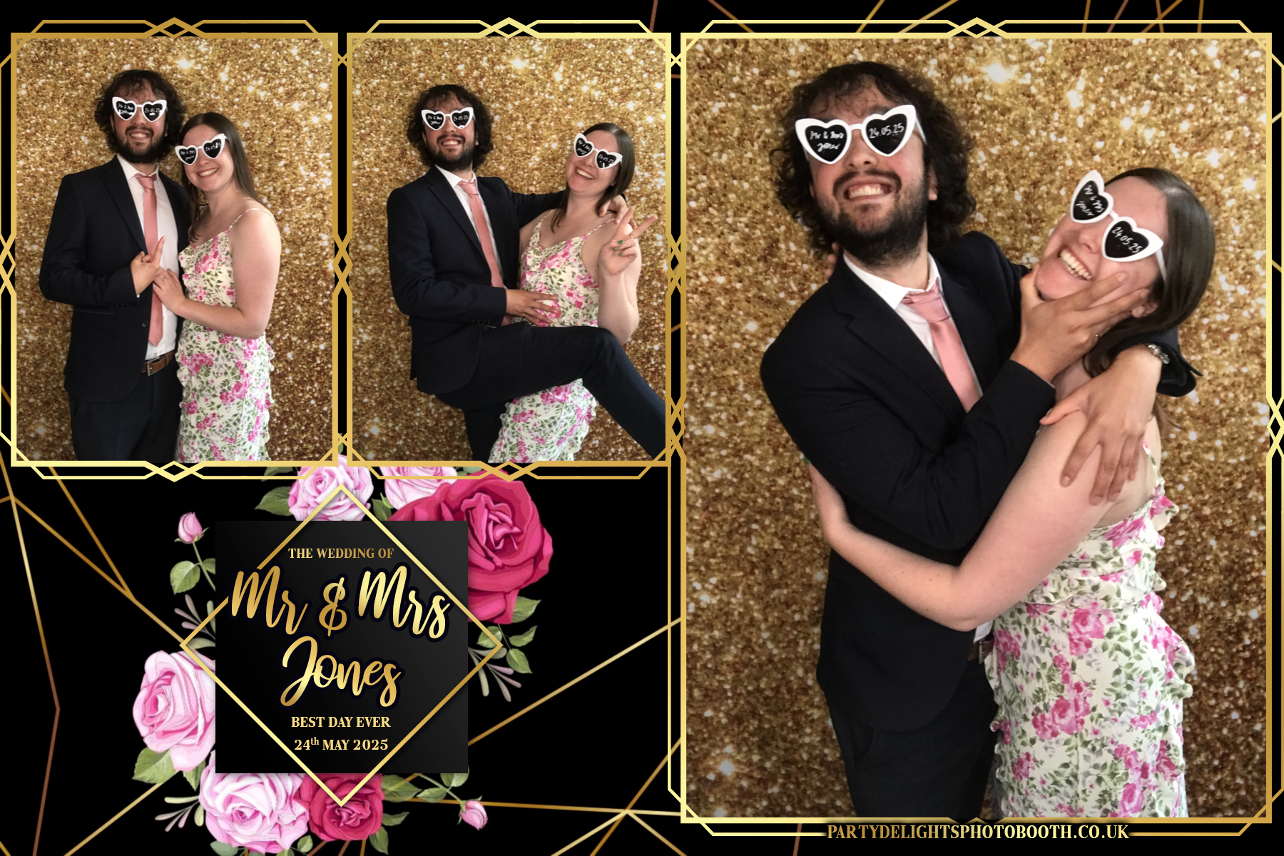 Mr & Mrs Jones Wedding | View more photos from the event at gallery.partydelightsphotobooth.co.uk/u/PartyDelightsPhotoBooth/Mr-Mrs-Jones-Wedding