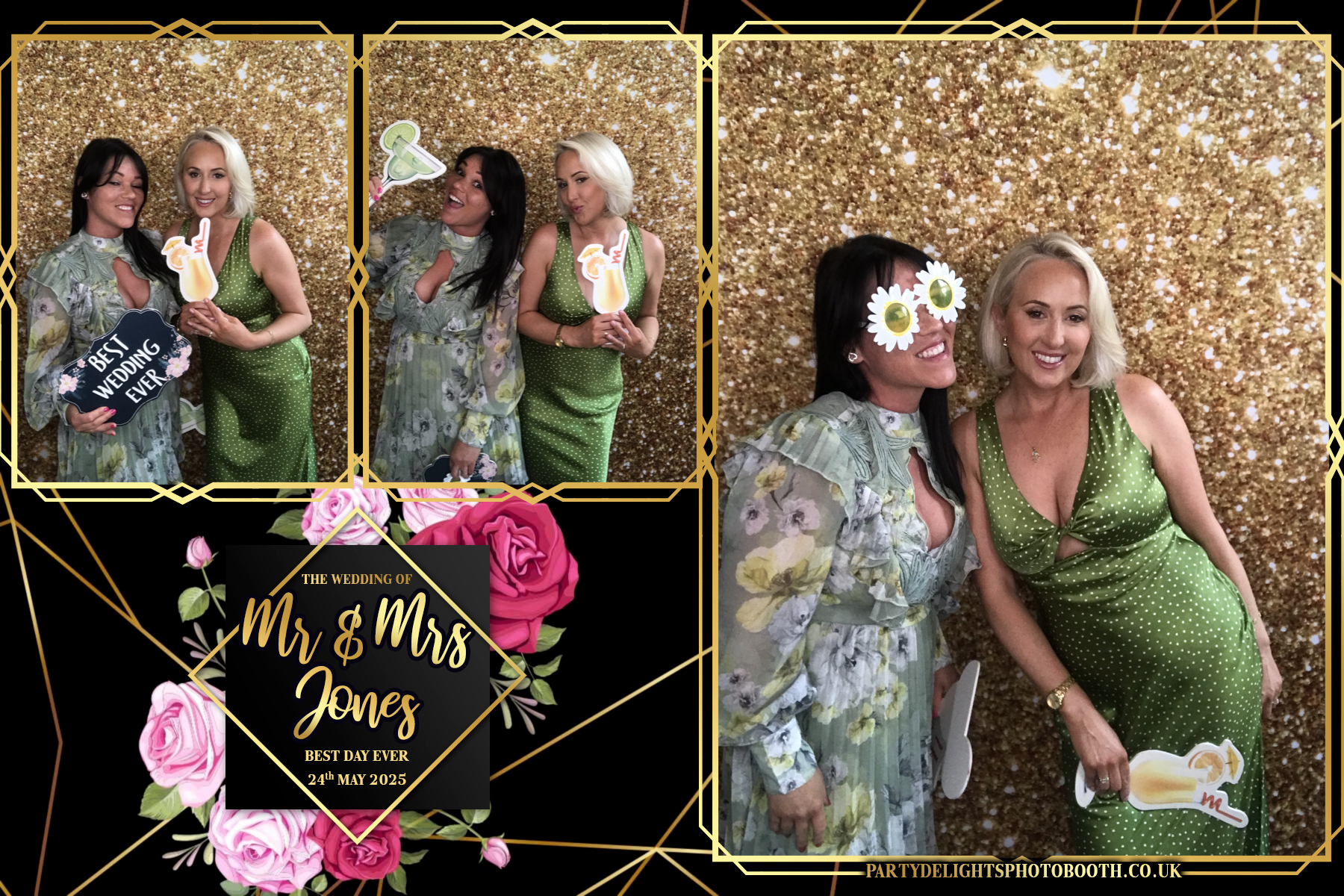 Mr & Mrs Jones Wedding | View more photos from the event at gallery.partydelightsphotobooth.co.uk/u/PartyDelightsPhotoBooth/Mr-Mrs-Jones-Wedding