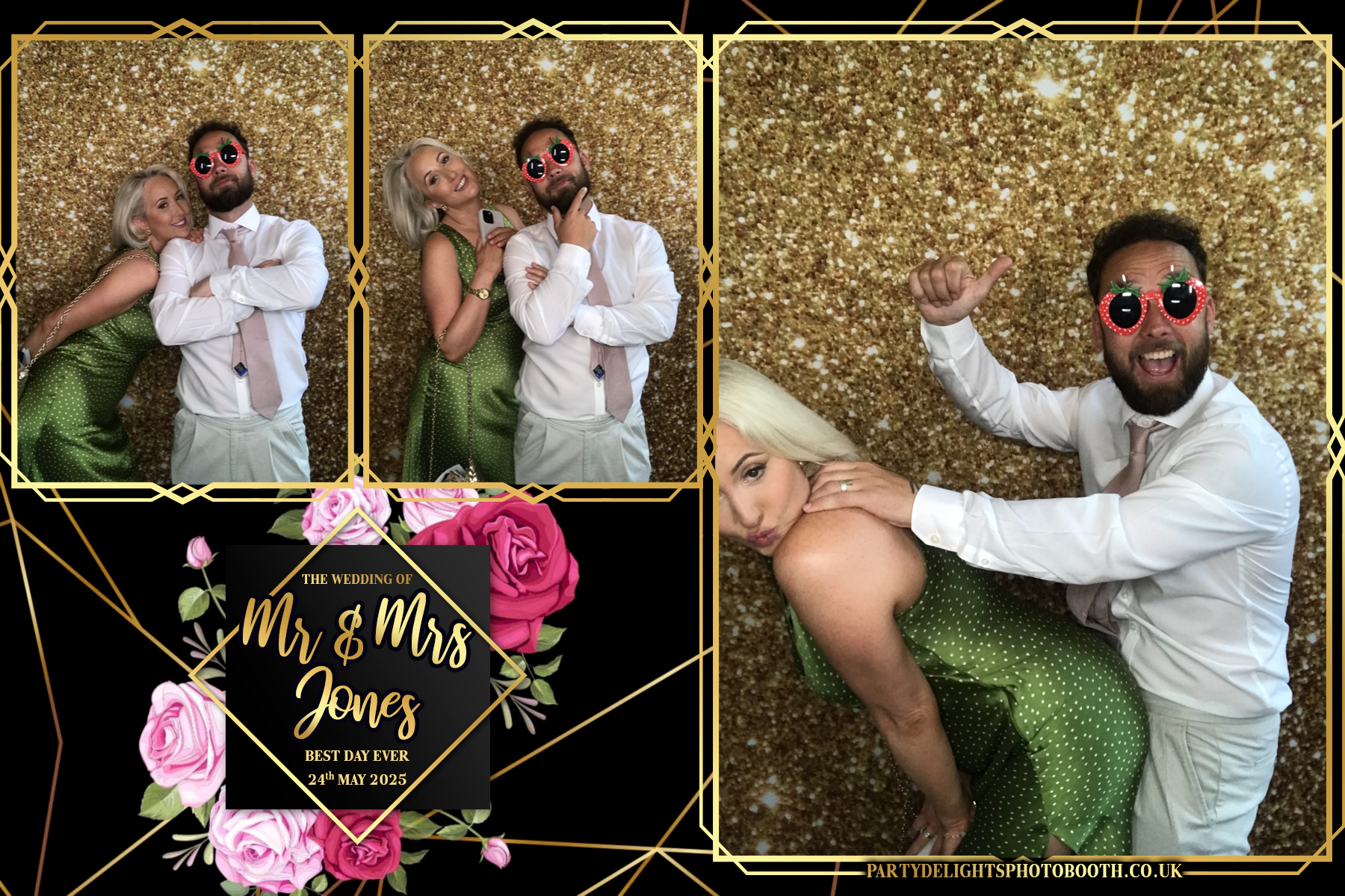 Mr & Mrs Jones Wedding | View more photos from the event at gallery.partydelightsphotobooth.co.uk/u/PartyDelightsPhotoBooth/Mr-Mrs-Jones-Wedding
