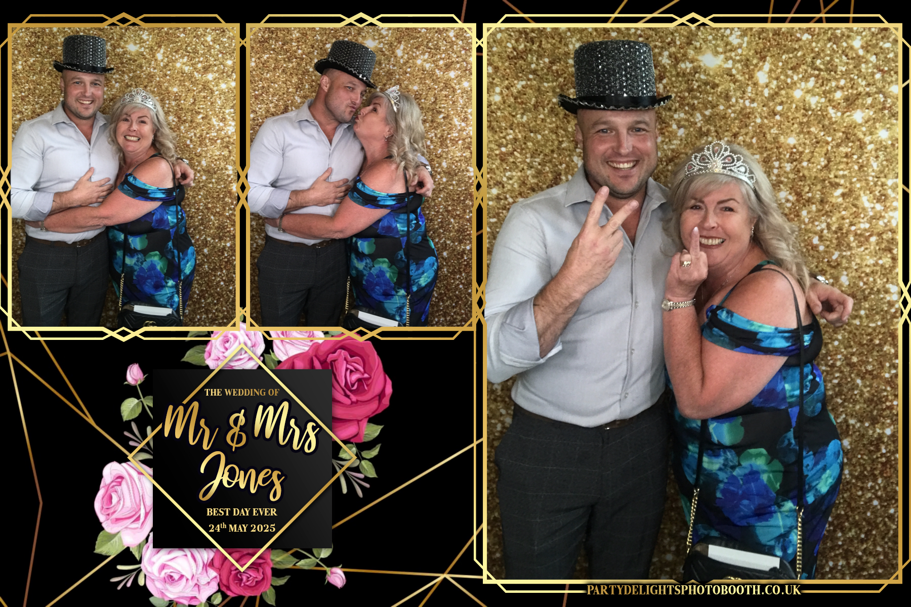 Mr & Mrs Jones Wedding | View more photos from the event at gallery.partydelightsphotobooth.co.uk/u/PartyDelightsPhotoBooth/Mr-Mrs-Jones-Wedding