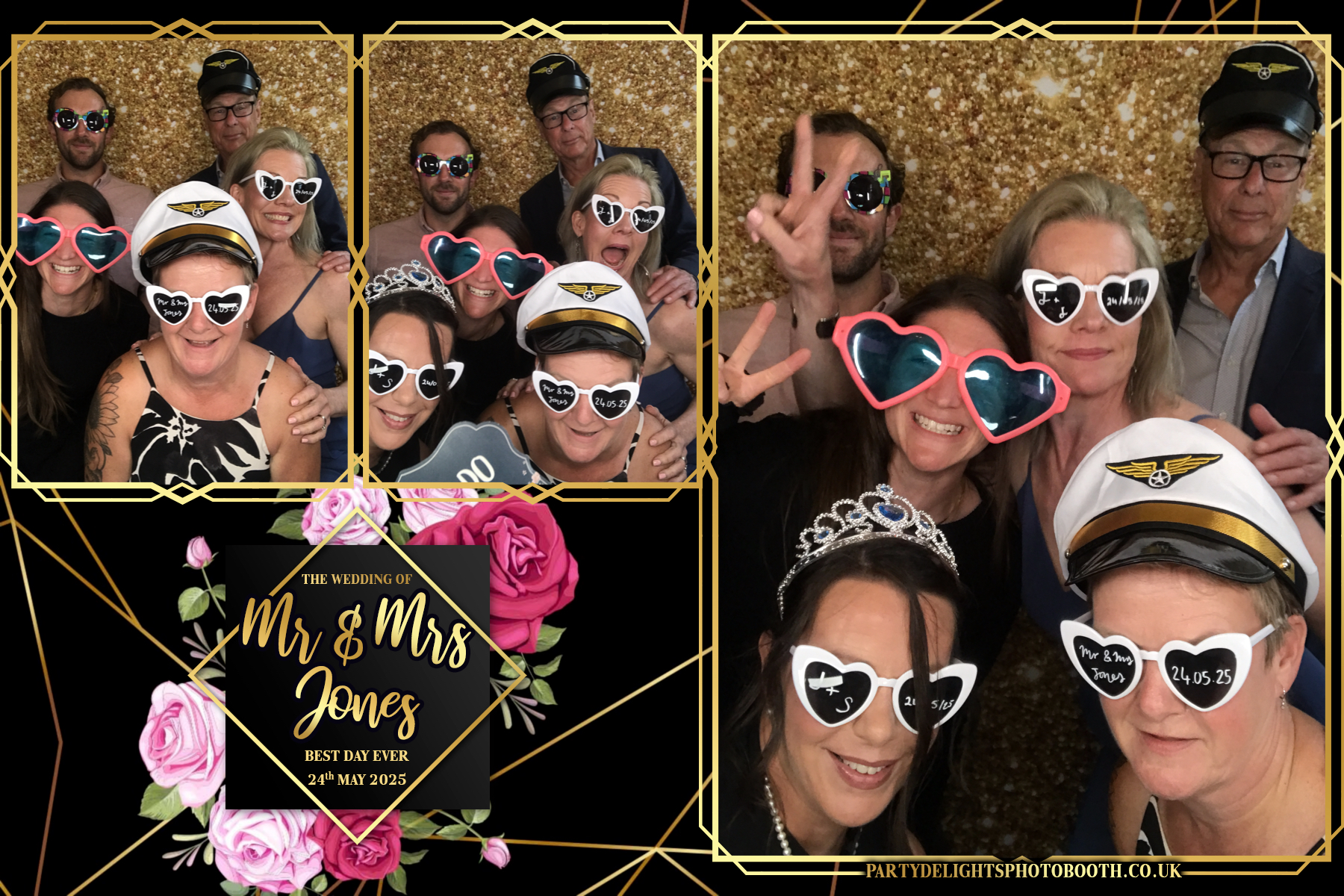 Mr & Mrs Jones Wedding | View more photos from the event at gallery.partydelightsphotobooth.co.uk/u/PartyDelightsPhotoBooth/Mr-Mrs-Jones-Wedding