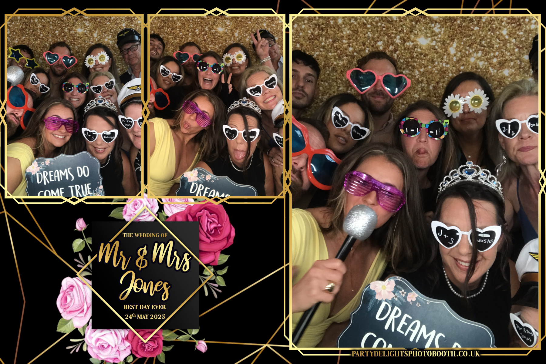 Mr & Mrs Jones Wedding | View more photos from the event at gallery.partydelightsphotobooth.co.uk/u/PartyDelightsPhotoBooth/Mr-Mrs-Jones-Wedding