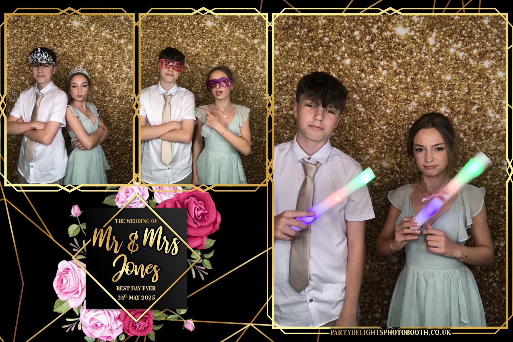 Mr & Mrs Jones Wedding | View more photos from the event at gallery.partydelightsphotobooth.co.uk/u/PartyDelightsPhotoBooth/Mr-Mrs-Jones-Wedding