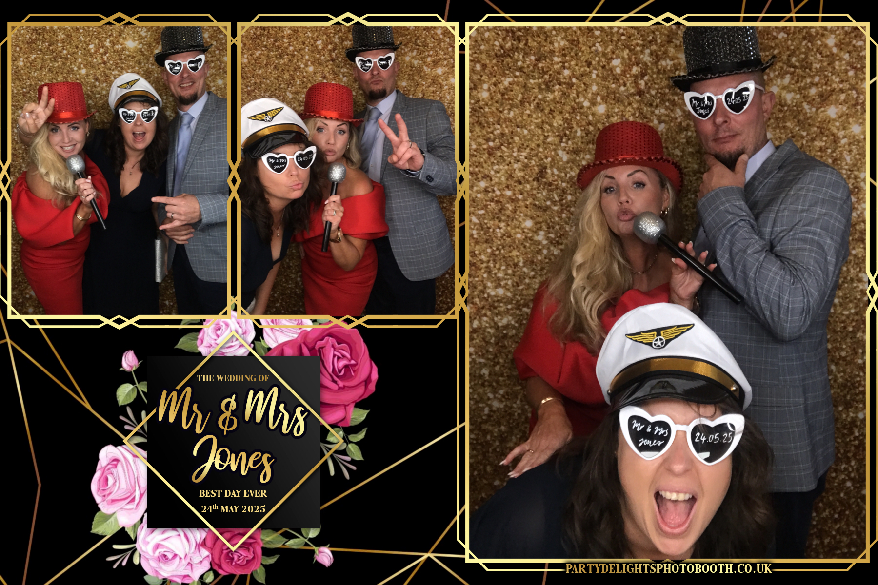 Mr & Mrs Jones Wedding | View more photos from the event at gallery.partydelightsphotobooth.co.uk/u/PartyDelightsPhotoBooth/Mr-Mrs-Jones-Wedding