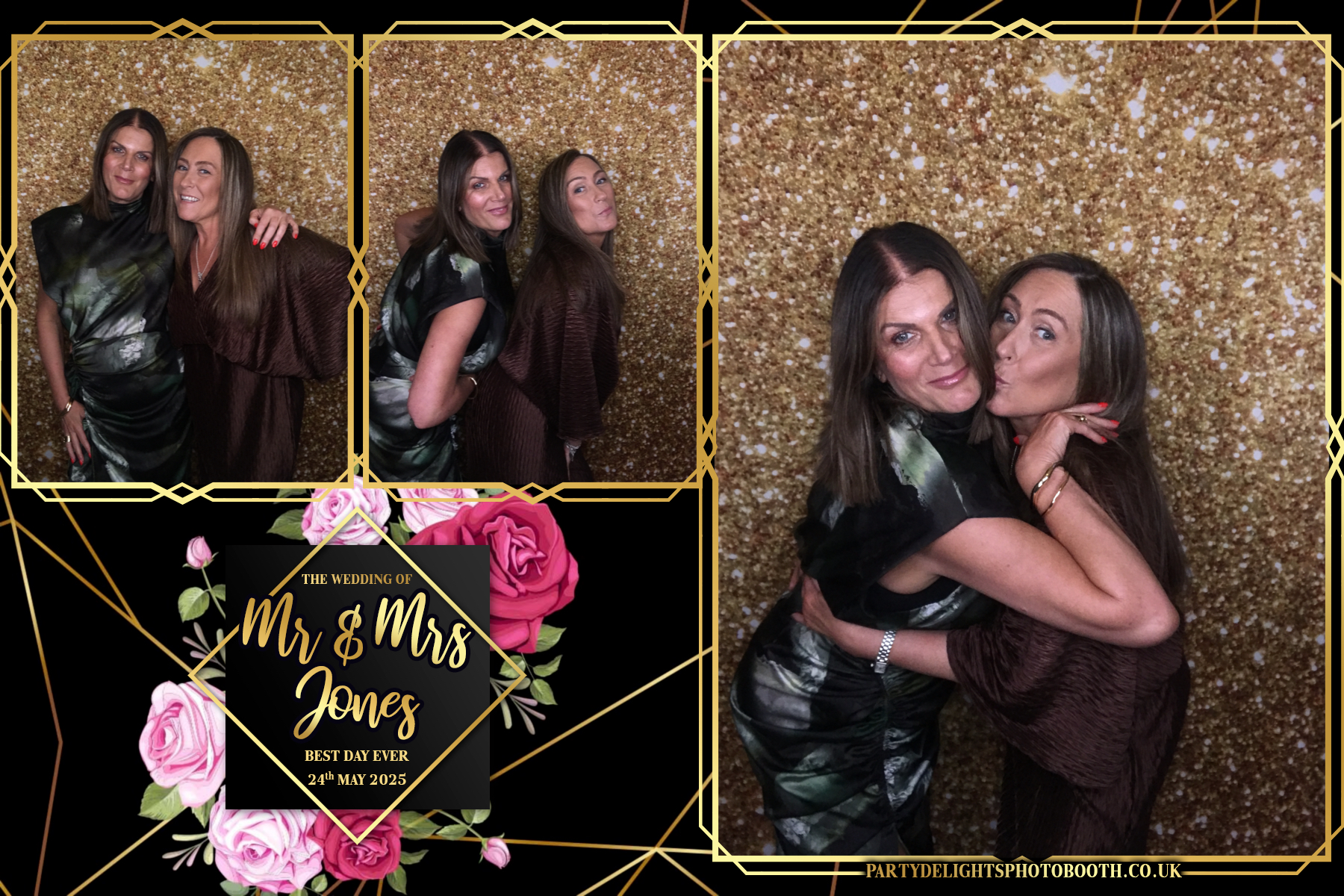 Mr & Mrs Jones Wedding | View more photos from the event at gallery.partydelightsphotobooth.co.uk/u/PartyDelightsPhotoBooth/Mr-Mrs-Jones-Wedding